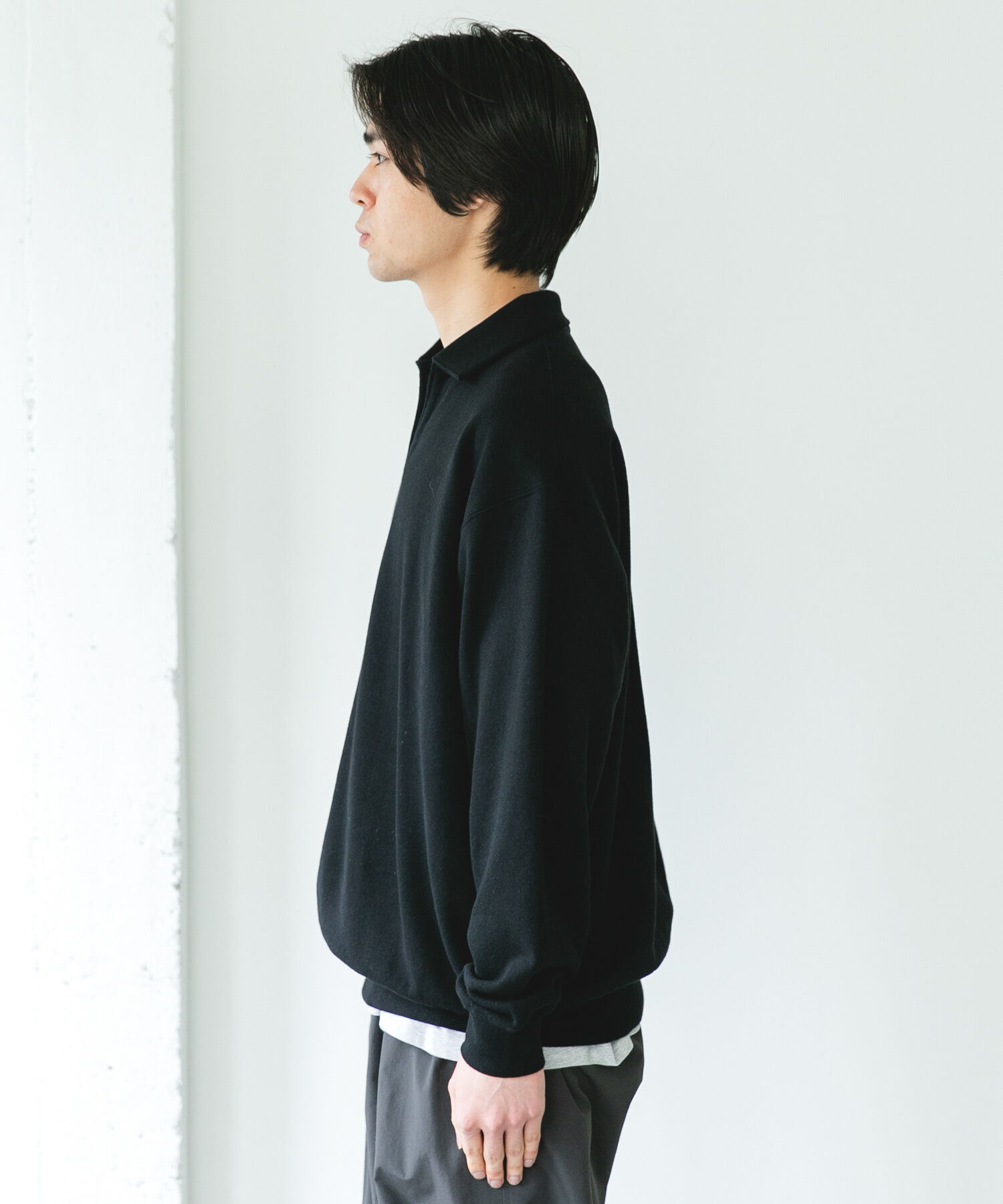 URBAN RESEARCH DOORS「TOMPKINS裏毛 スキッパースウェット」|スウェット・ジャージ|