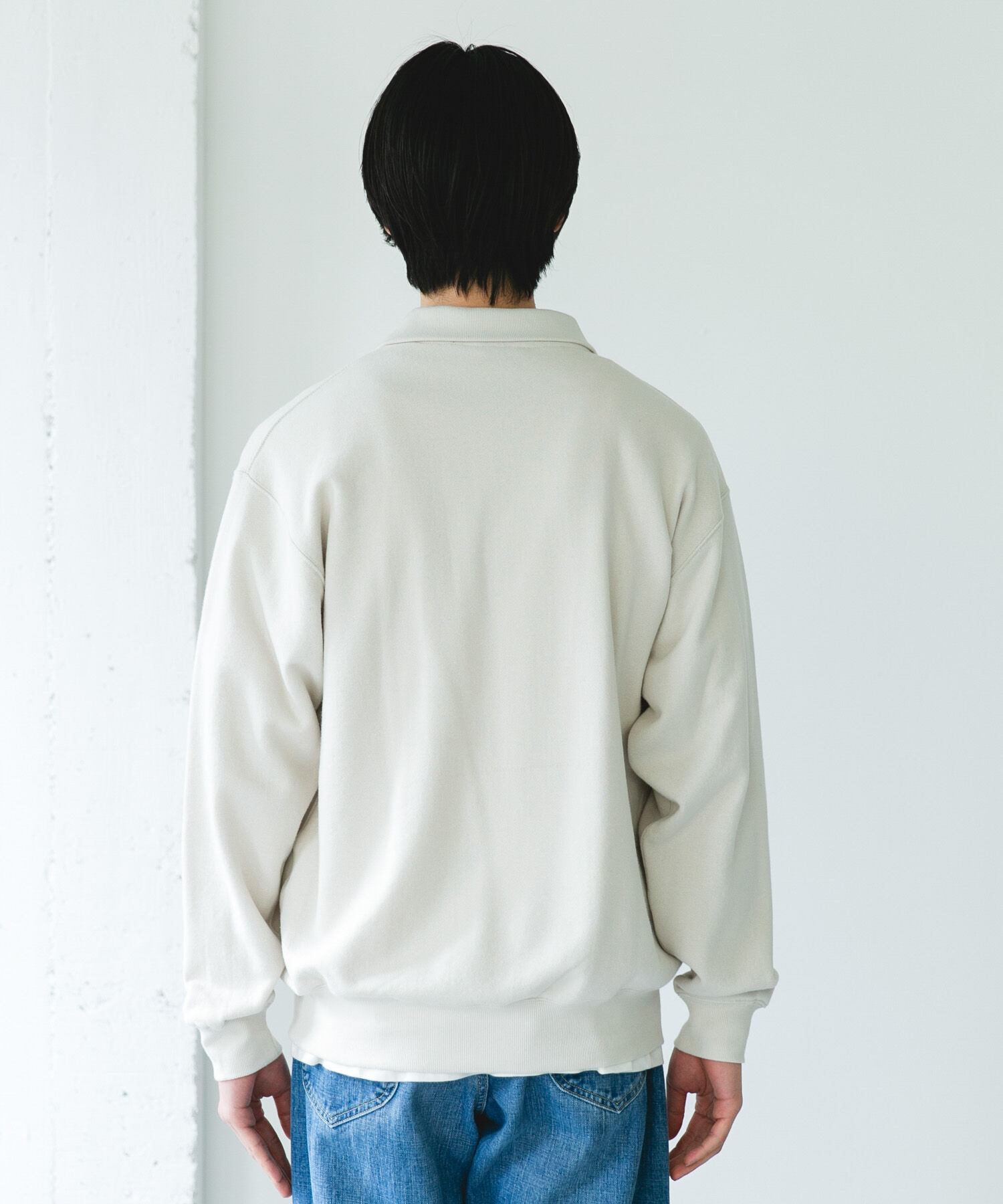 URBAN RESEARCH DOORS「TOMPKINS裏毛 スキッパースウェット」|スウェット・ジャージ|