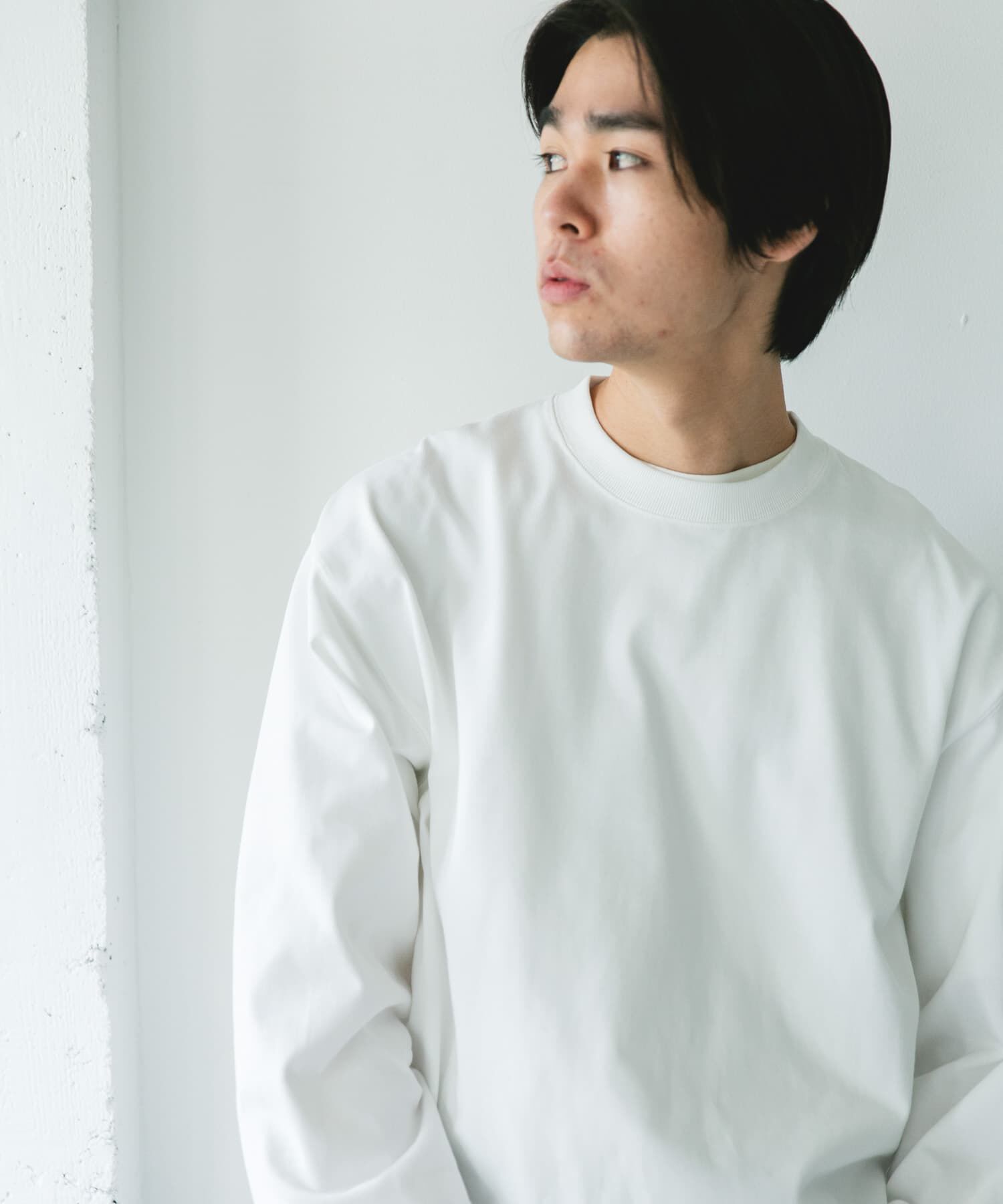 URBAN RESEARCH DOORS「『UR TECH』『抗菌/防臭』10.5オンス ヘビーウェイト LONG-SLEEVE T-SHIRTS」|Tシャツ・カットソー|