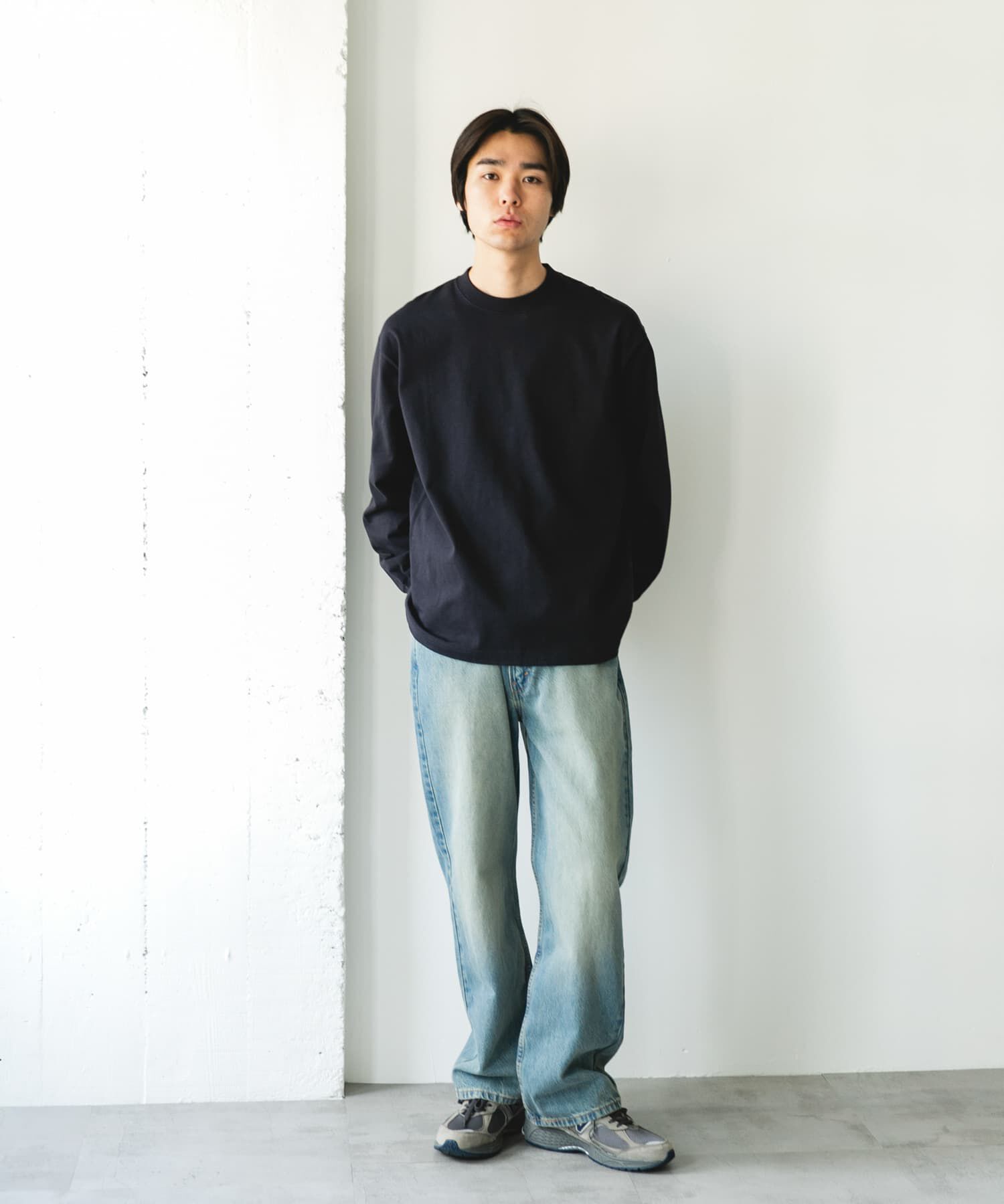 URBAN RESEARCH DOORS「『UR TECH』『抗菌/防臭』10.5オンス ヘビーウェイト LONG-SLEEVE T-SHIRTS」|Tシャツ・カットソー|