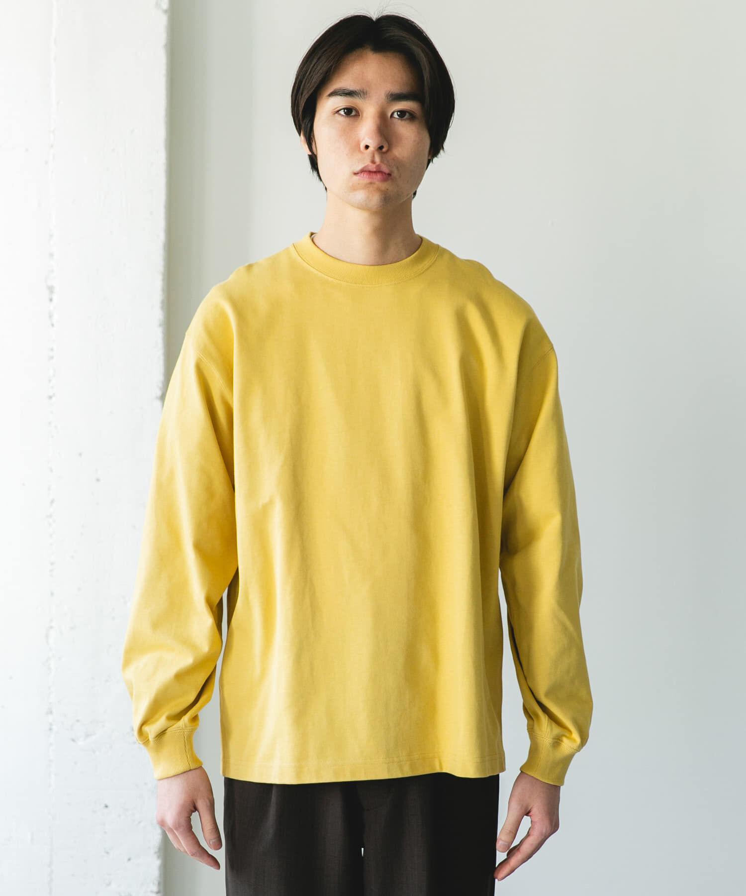 URBAN RESEARCH DOORS「『UR TECH』『抗菌/防臭』10.5オンス ヘビーウェイト LONG-SLEEVE T-SHIRTS」|Tシャツ・カットソー|