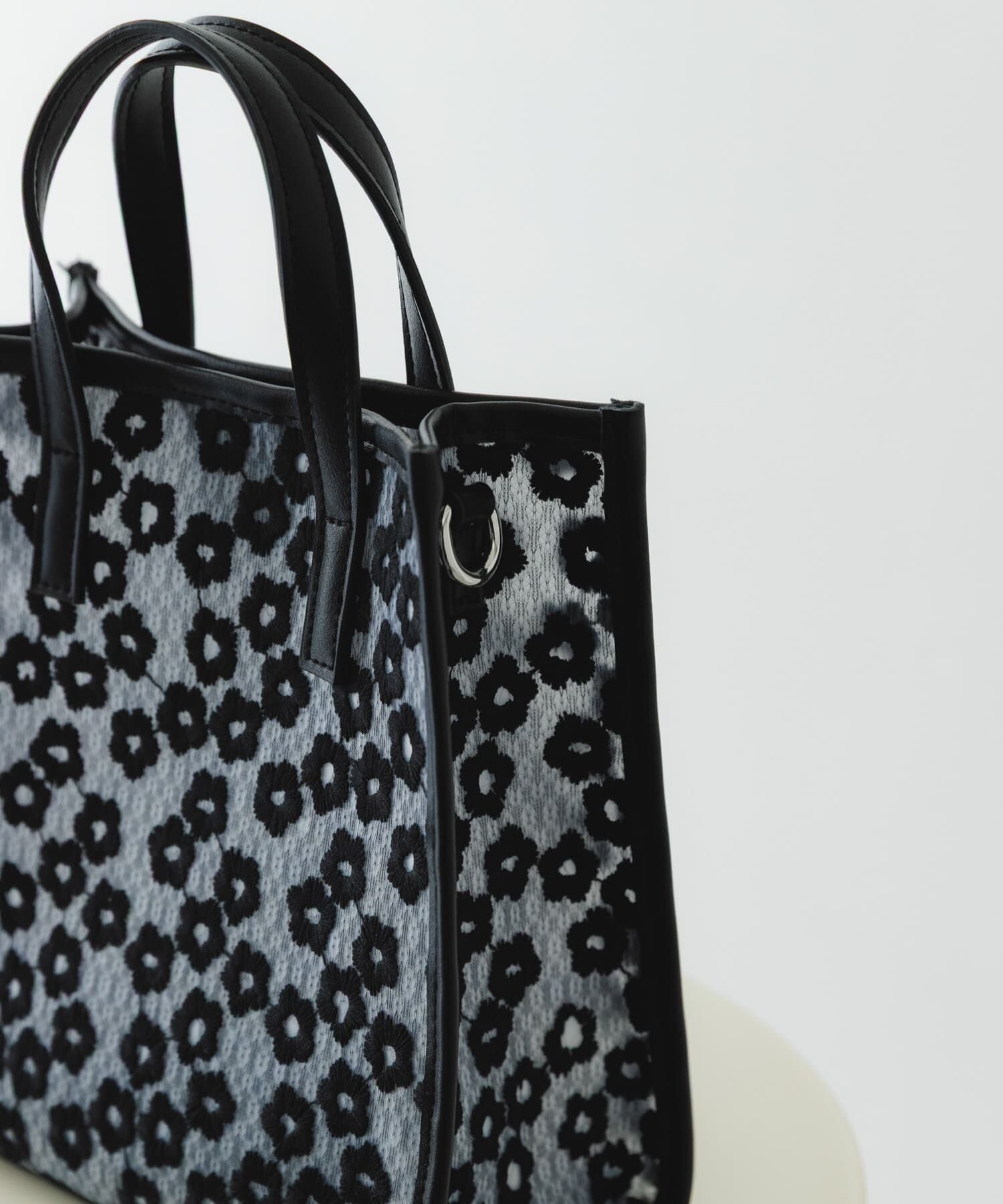 RODE SKO「フラワーシアー2WAYハンドバッグ」|ハンドバッグ|