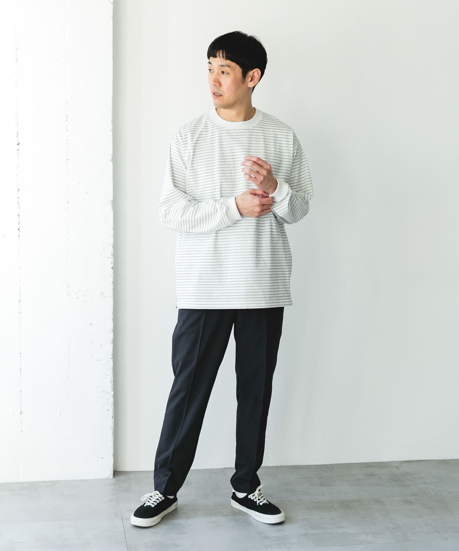 URBAN RESEARCH DOORS「『イージーケア/速乾/UVカット』クイックドライ テーパードトラウザー」|その他|