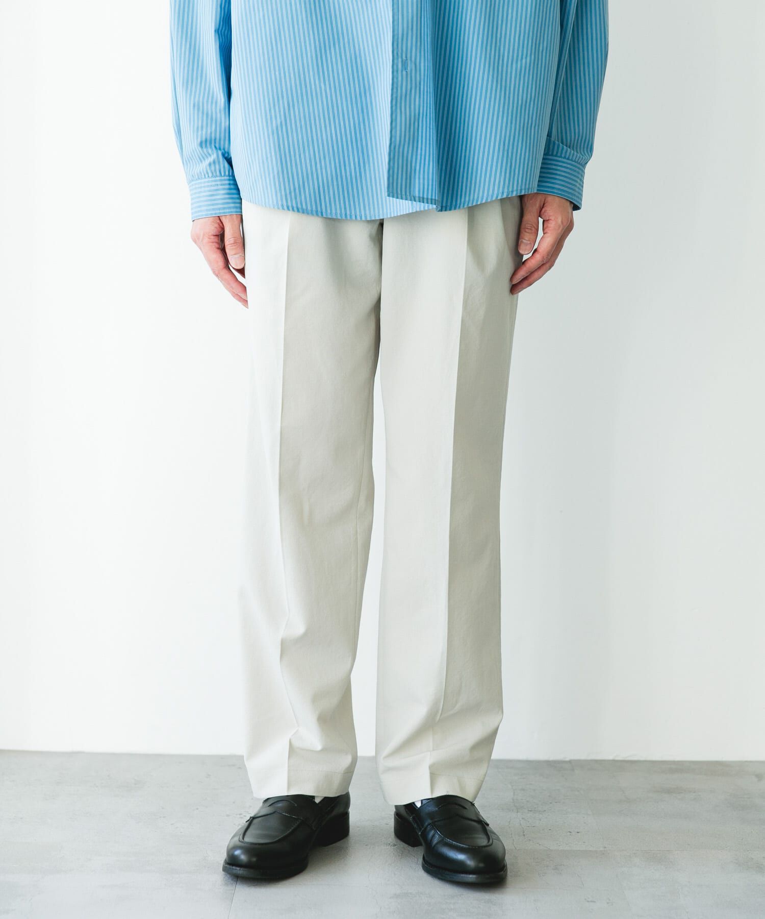 URBAN RESEARCH DOORS「『イージーケア/速乾/UVカット』クイックドライ 2タック ワイドトラウザー」|その他|