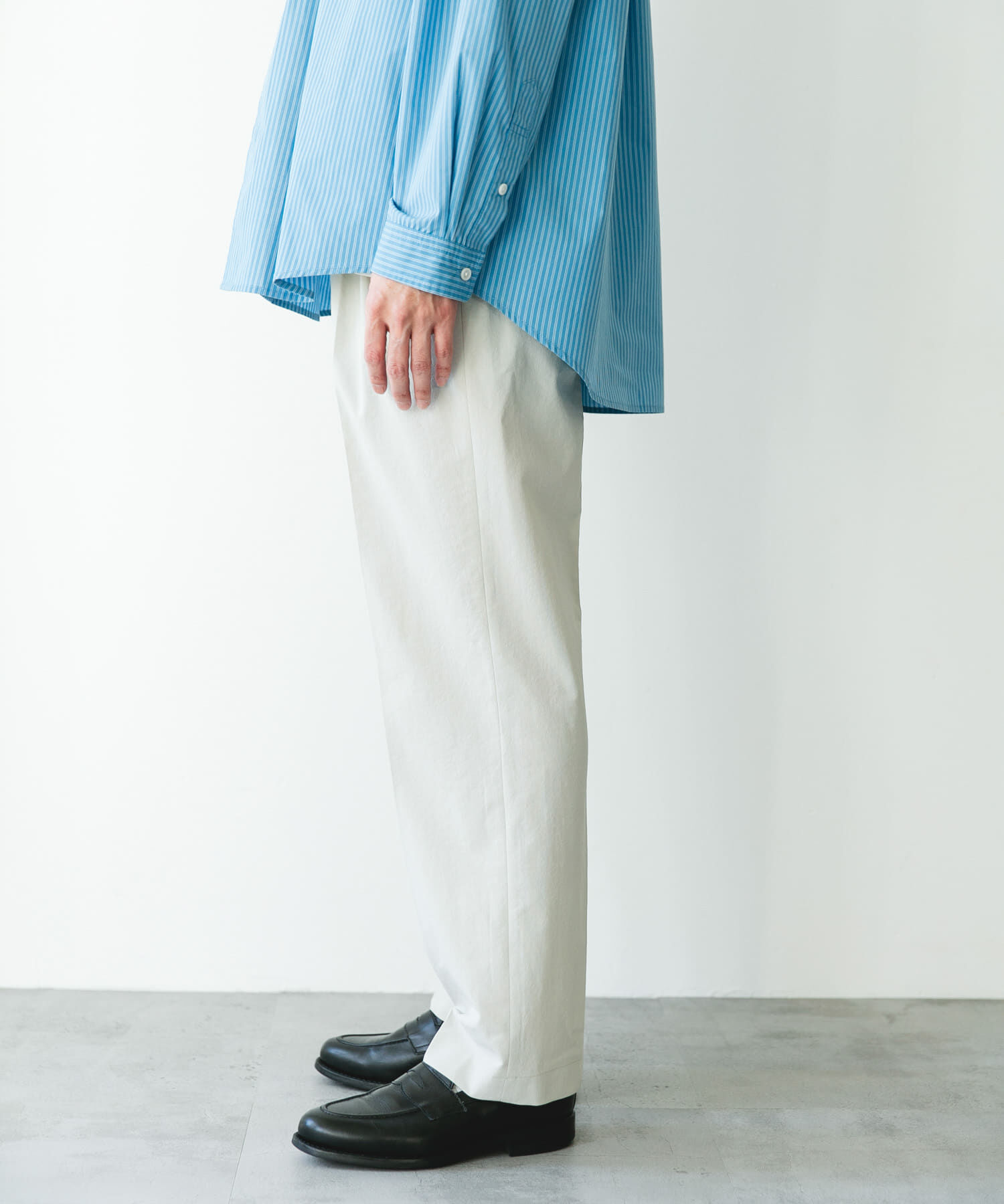 URBAN RESEARCH DOORS「『イージーケア/速乾/UVカット』クイックドライ 2タック ワイドトラウザー」|その他|