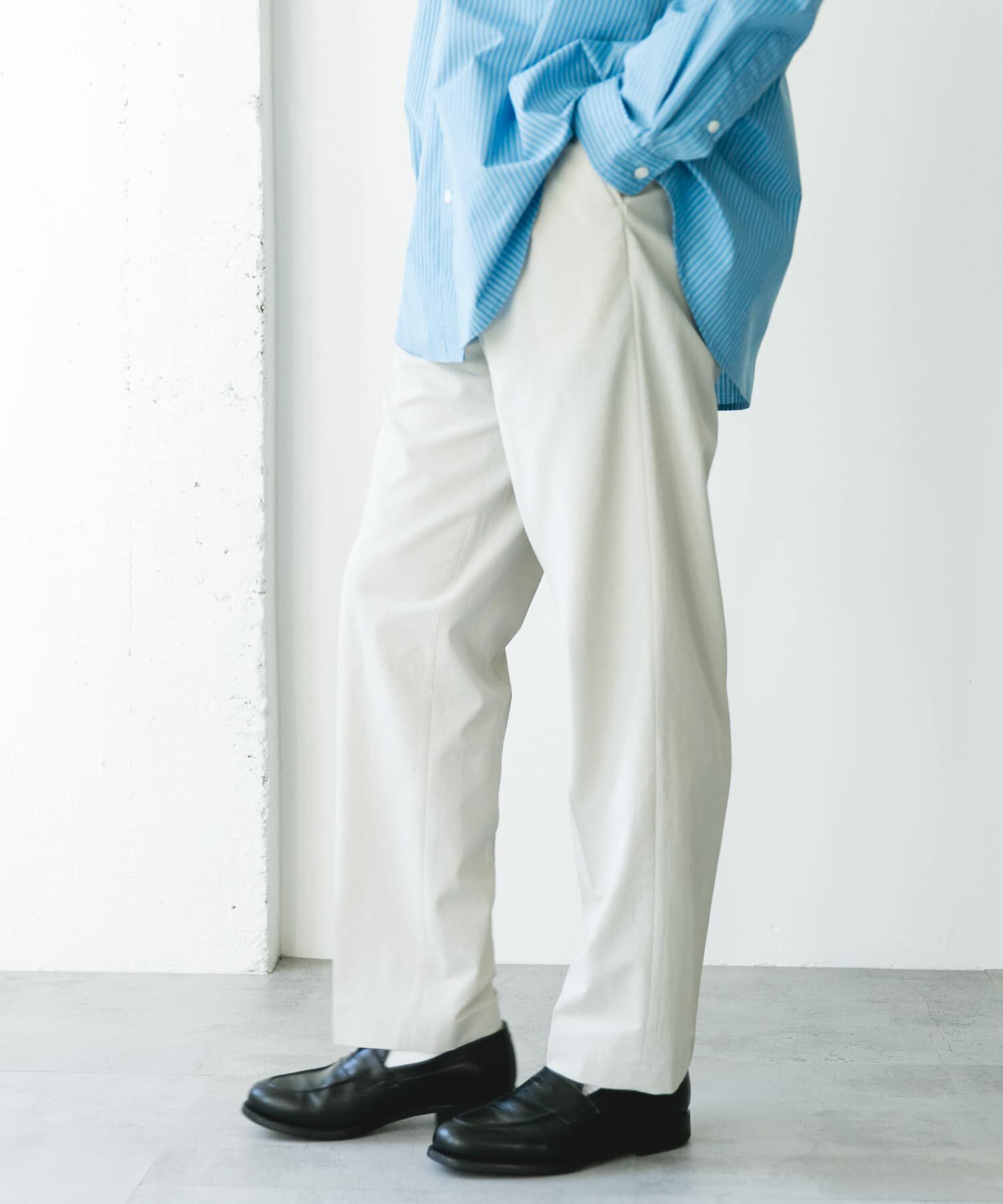 URBAN RESEARCH DOORS「『イージーケア/速乾/UVカット』クイックドライ 2タック ワイドトラウザー」|その他|