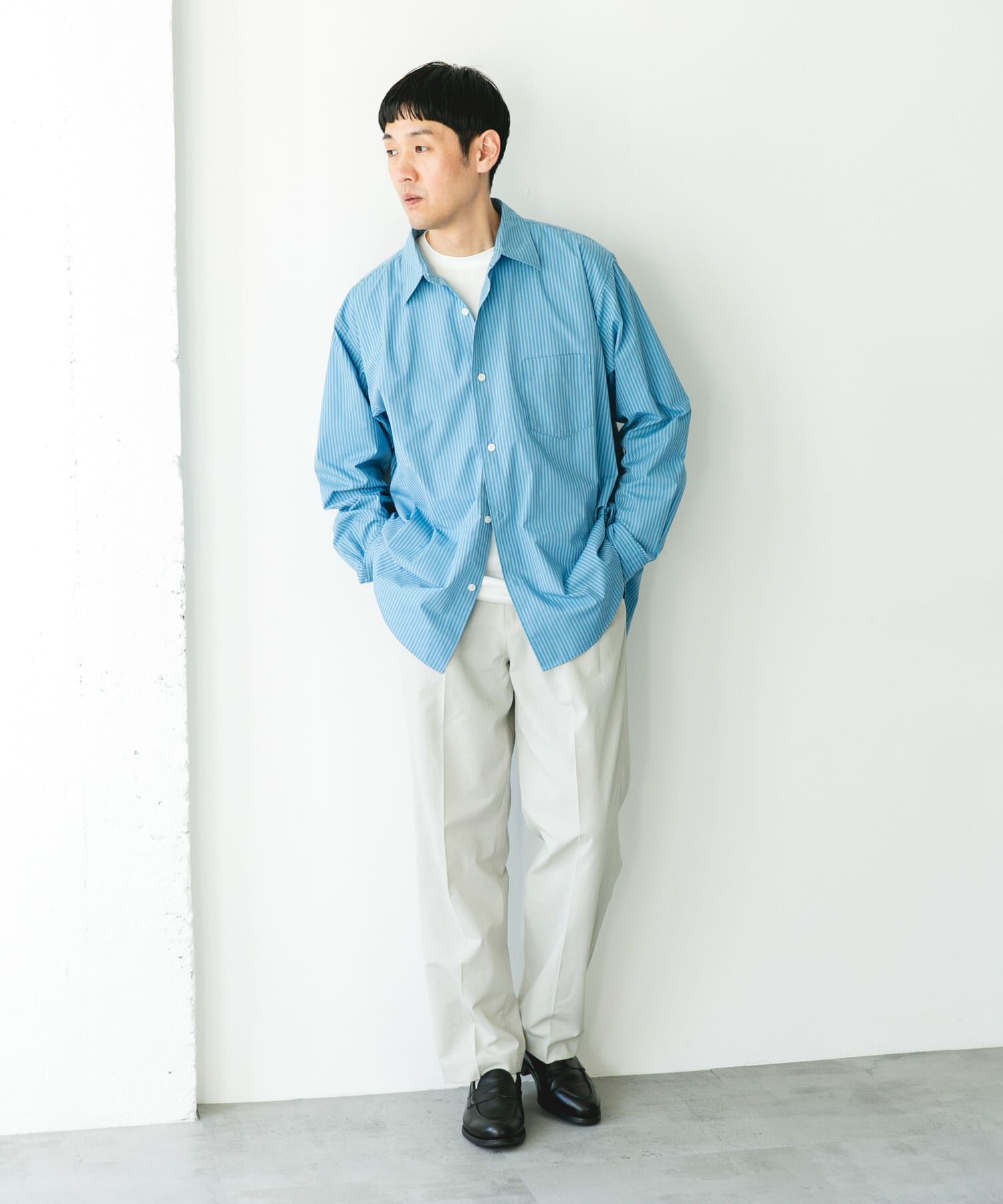 URBAN RESEARCH DOORS「『イージーケア/速乾/UVカット』クイックドライ 2タック ワイドトラウザー」|その他|