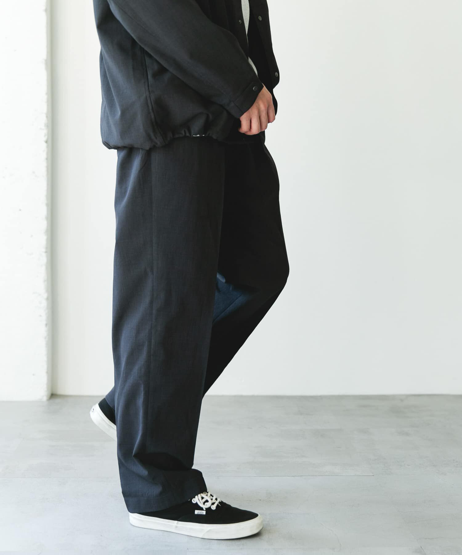 URBAN RESEARCH DOORS「『イージーケア/速乾/UVカット』クイックドライ 2タック ワイドトラウザー」|その他|