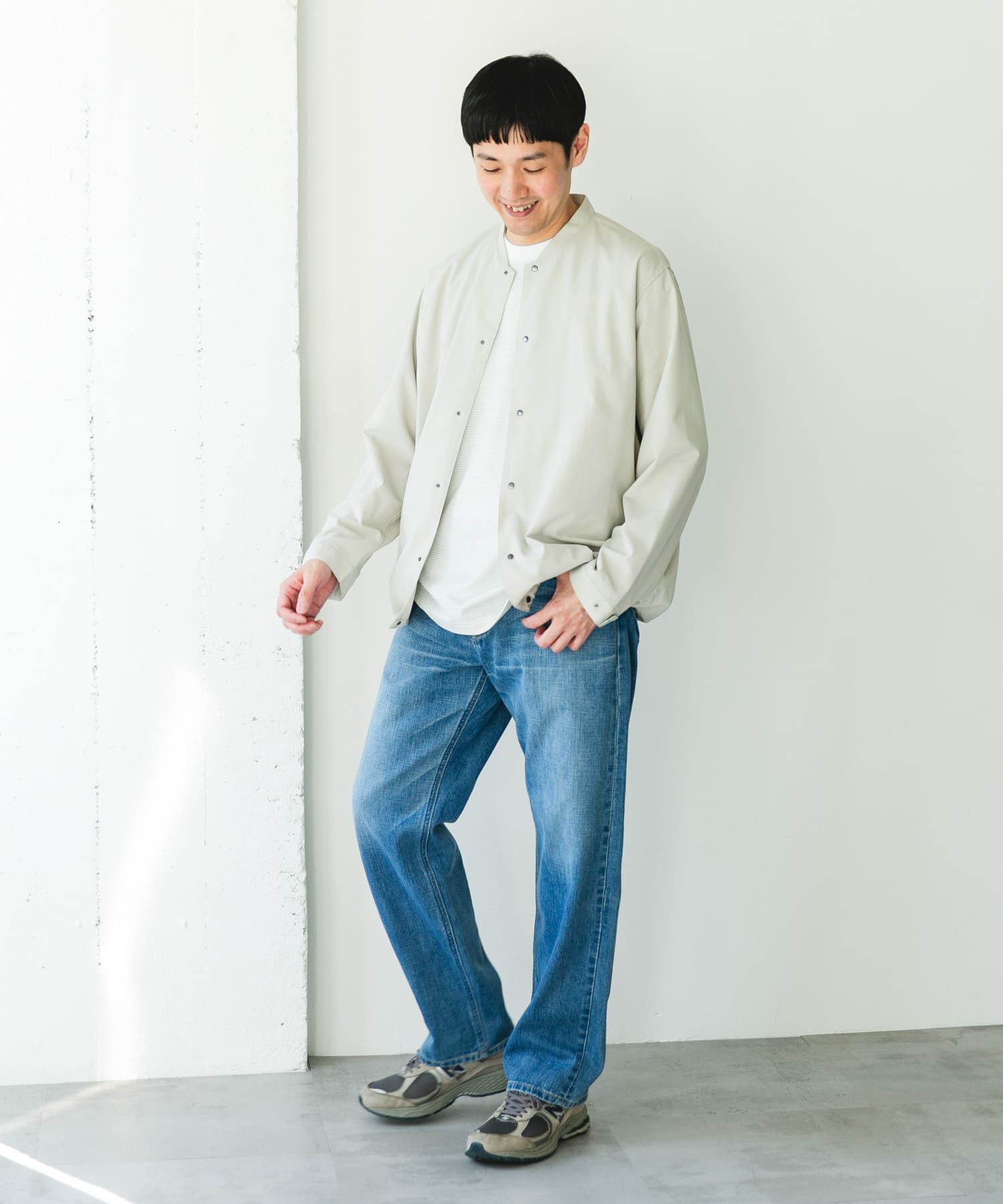 URBAN RESEARCH DOORS「『ｲｰｼﾞｰｹｱ/速乾/UVｶｯﾄ』ｸｲｯｸﾄﾞﾗｲ ﾉｰｶﾗｰﾗｲﾄﾌ  」|ブルゾン・スタジャン|