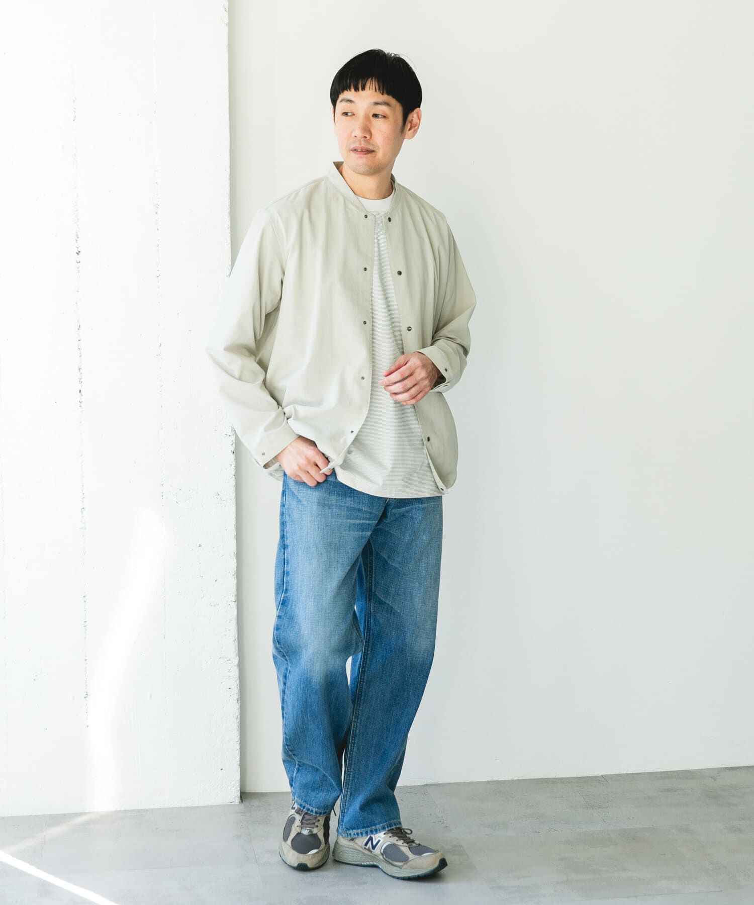 URBAN RESEARCH DOORS「『ｲｰｼﾞｰｹｱ/速乾/UVｶｯﾄ』ｸｲｯｸﾄﾞﾗｲ ﾉｰｶﾗｰﾗｲﾄﾌ  」|ブルゾン・スタジャン|