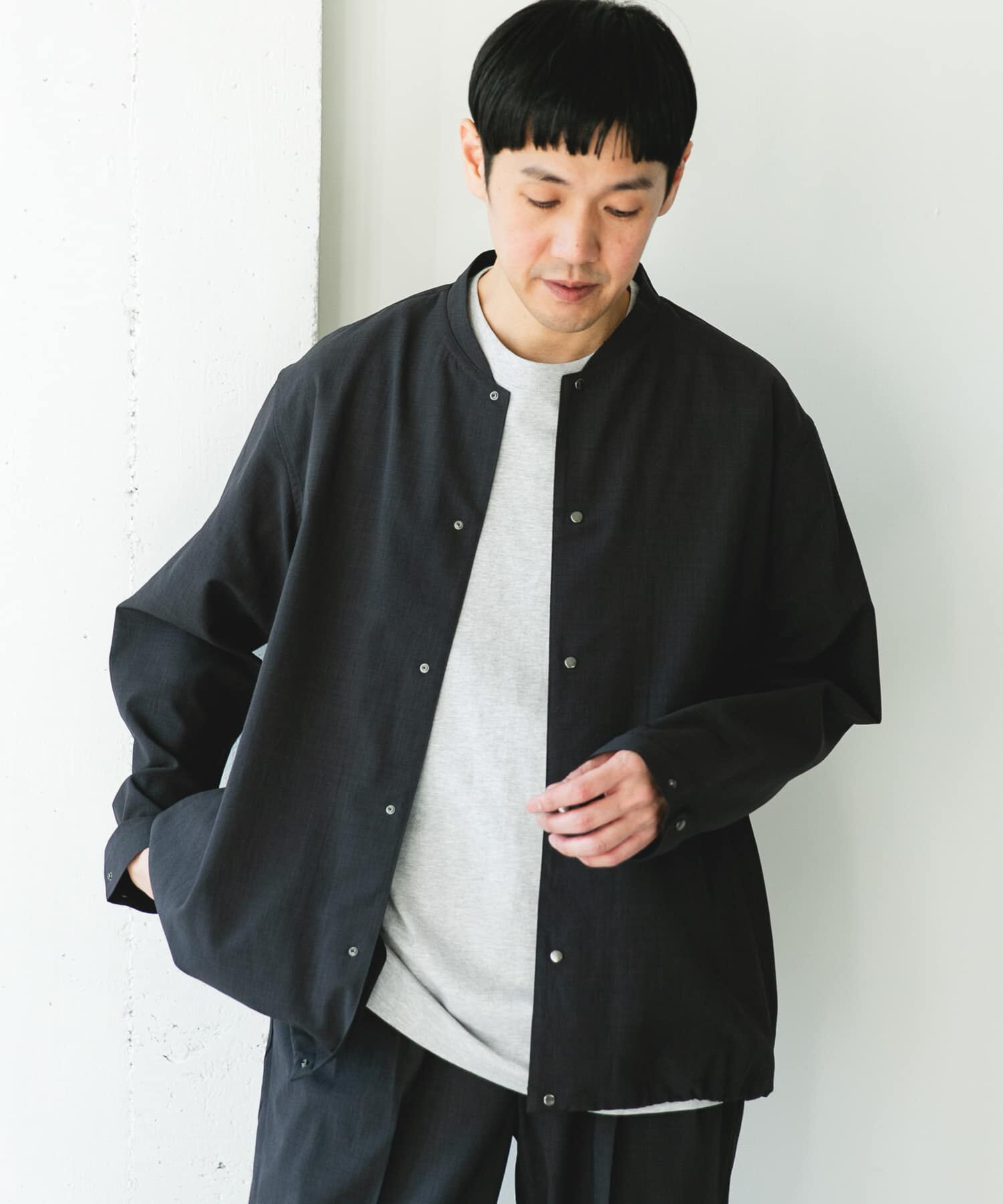 URBAN RESEARCH DOORS「『ｲｰｼﾞｰｹｱ/速乾/UVｶｯﾄ』ｸｲｯｸﾄﾞﾗｲ ﾉｰｶﾗｰﾗｲﾄﾌ  」|ブルゾン・スタジャン|