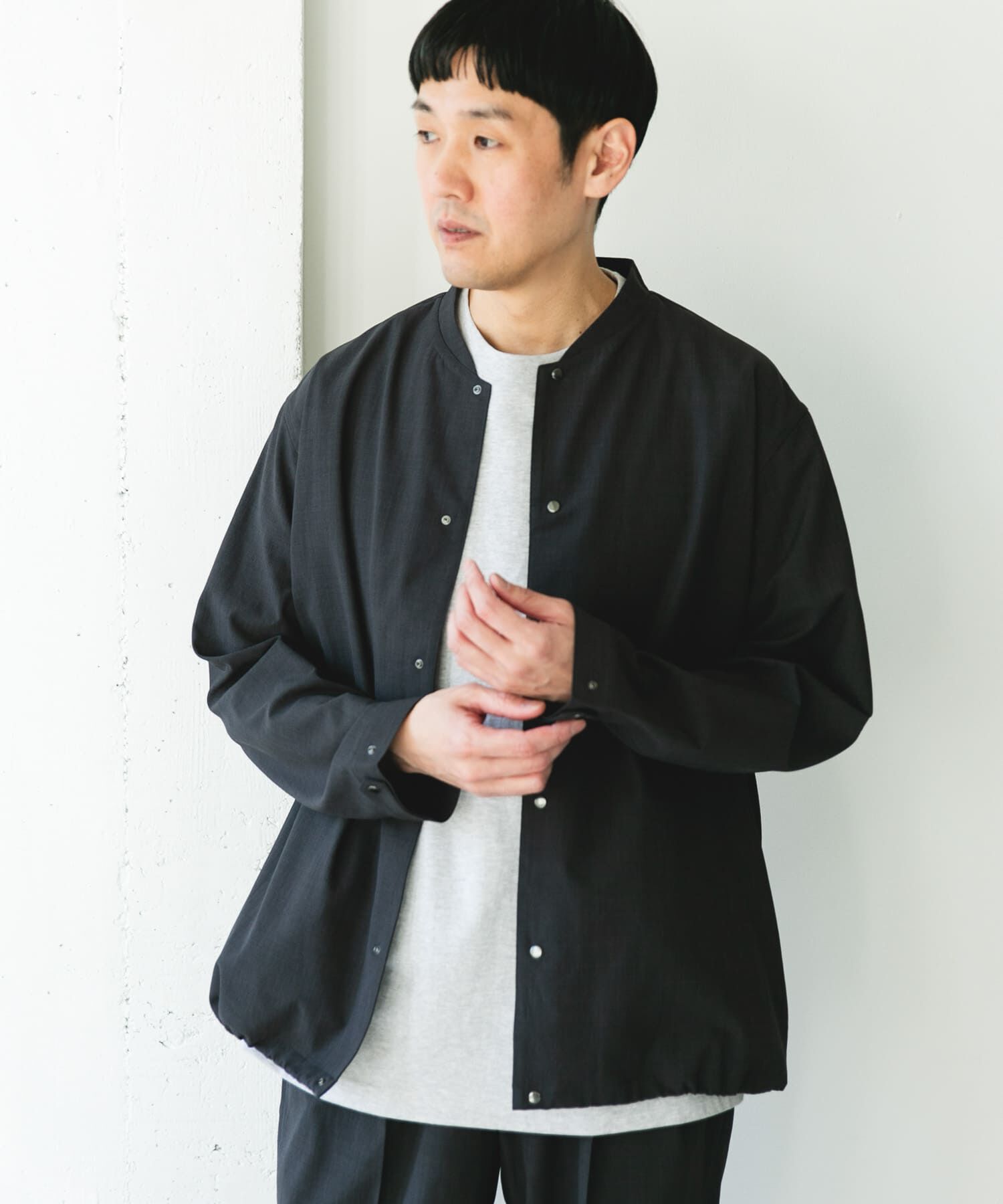 URBAN RESEARCH DOORS「『ｲｰｼﾞｰｹｱ/速乾/UVｶｯﾄ』ｸｲｯｸﾄﾞﾗｲ ﾉｰｶﾗｰﾗｲﾄﾌ  」|ブルゾン・スタジャン|