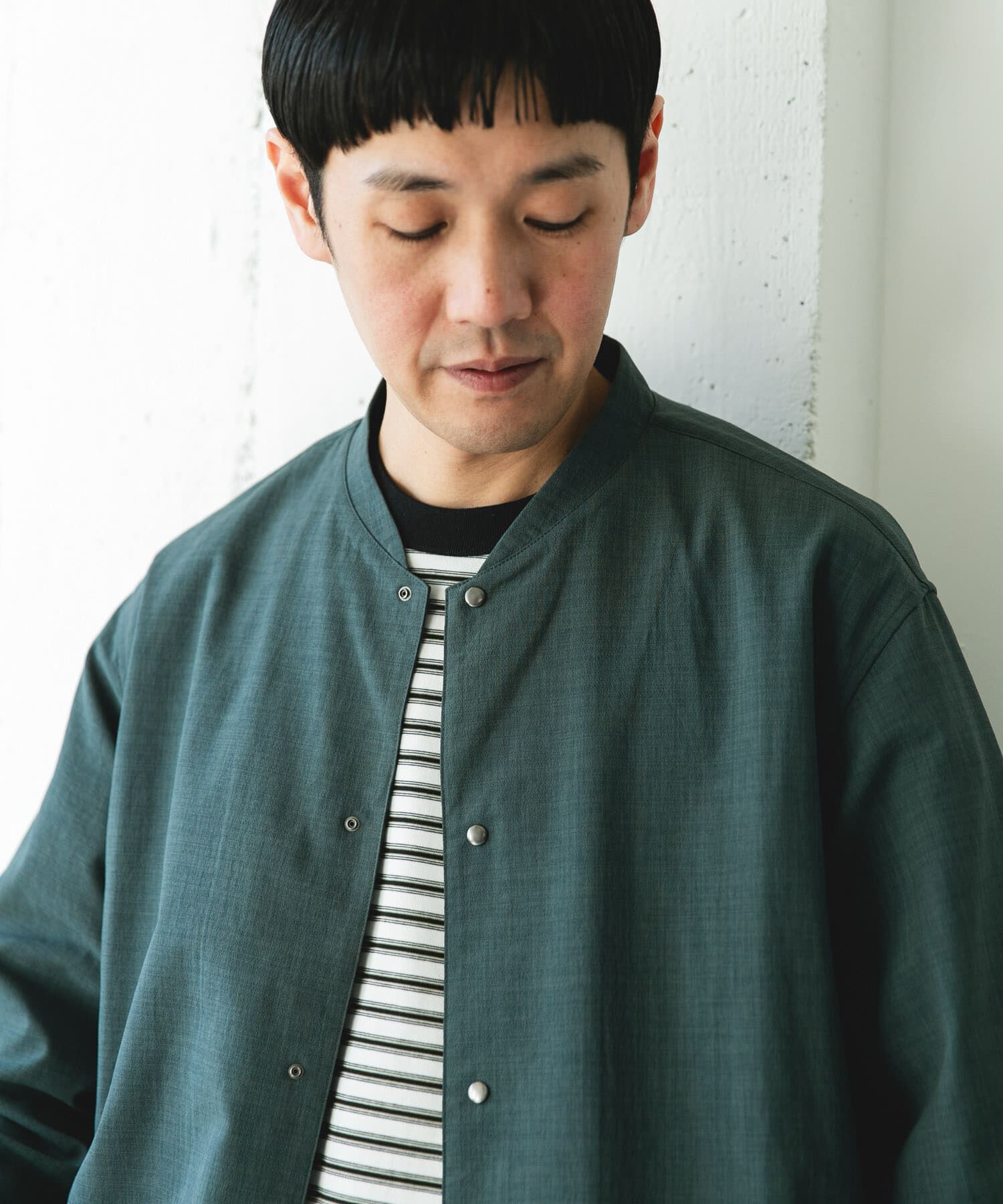 URBAN RESEARCH DOORS「『ｲｰｼﾞｰｹｱ/速乾/UVｶｯﾄ』ｸｲｯｸﾄﾞﾗｲ ﾉｰｶﾗｰﾗｲﾄﾌ  」|ブルゾン・スタジャン|