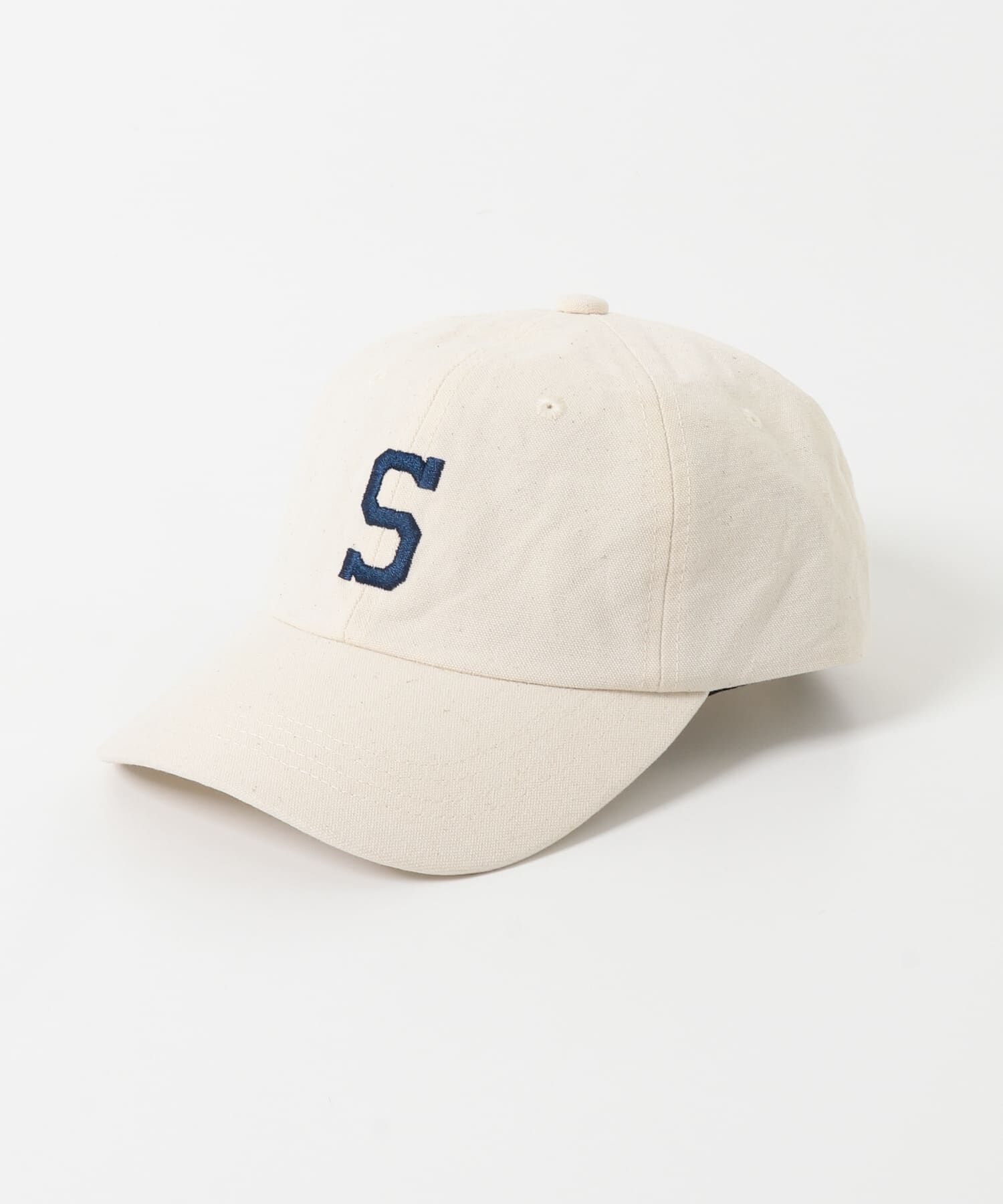 Sonny Label 「ウォッシュドコットン刺繍キャップ」|キャップ・キャスケット|アイボリー