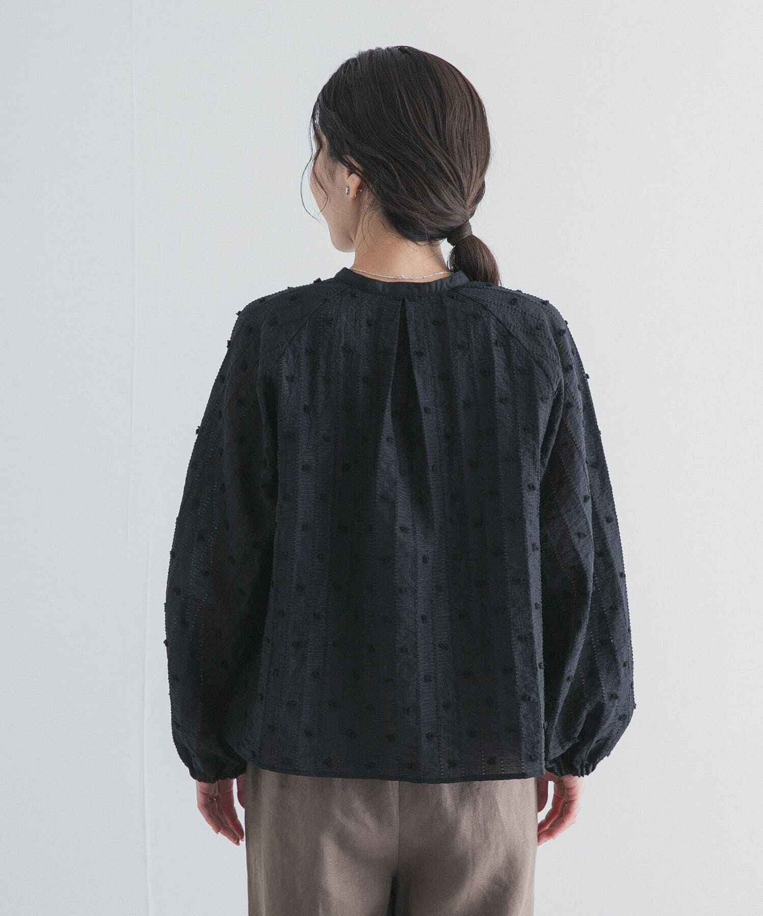 URBAN RESEARCH DOORS「カットドビーブラウス」|シャツ・ブラウス|