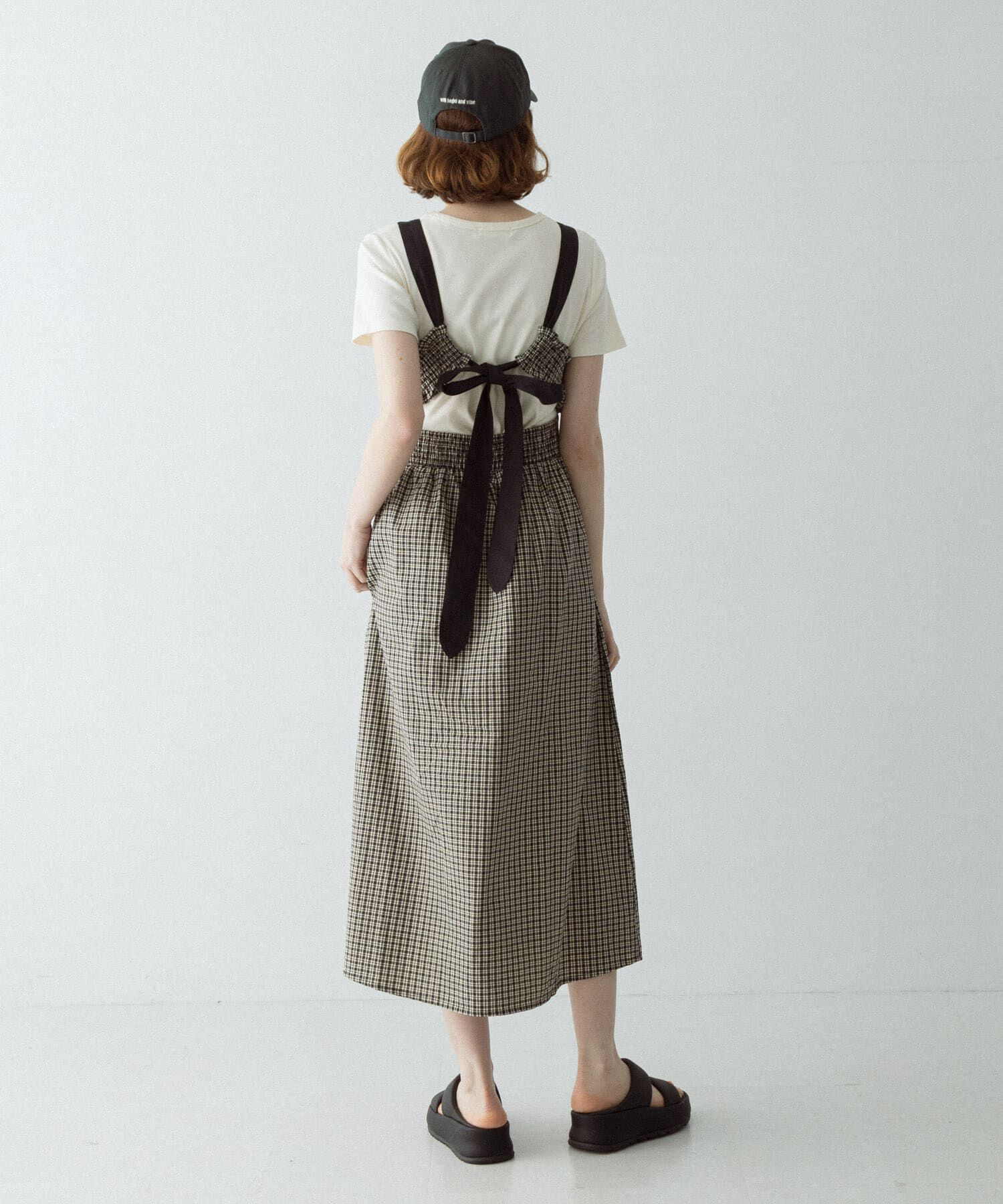 Sonny Label 「サマーチェックシャーリングキャミワンピース」|ワンピース|