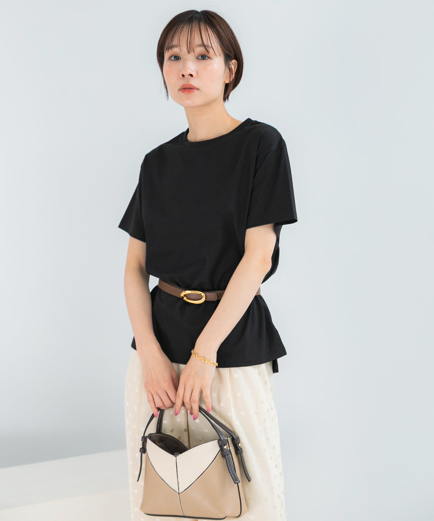 URBAN RESEARCH ROSSO「UVカットアイスコットンカットソー」|Tシャツ・カットソー|