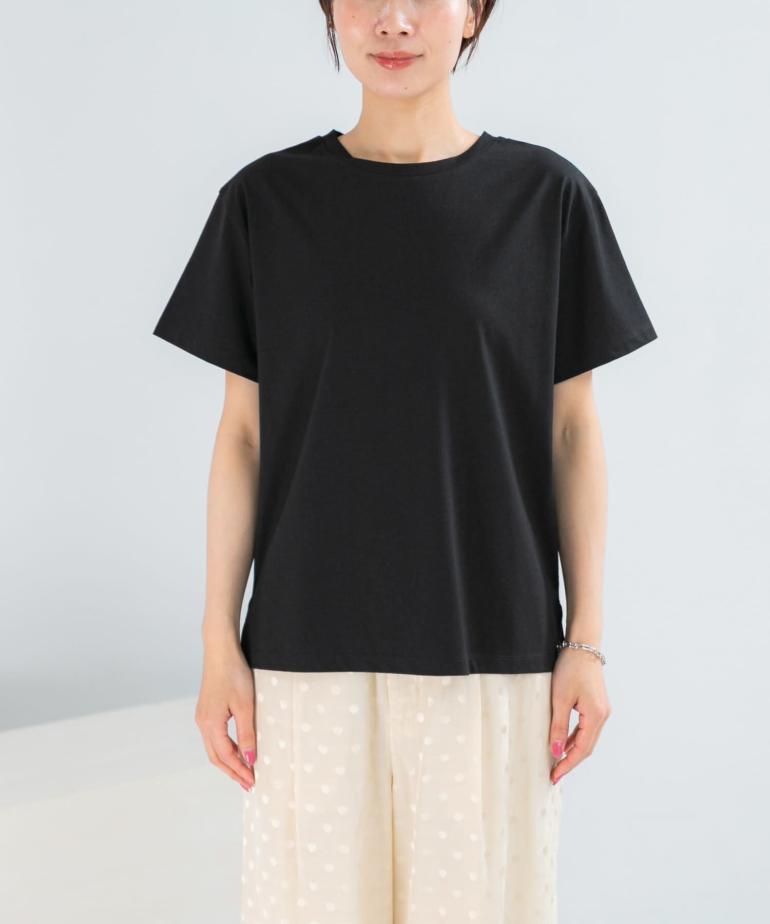 URBAN RESEARCH ROSSO「UVカットアイスコットンカットソー」|Tシャツ・カットソー|
