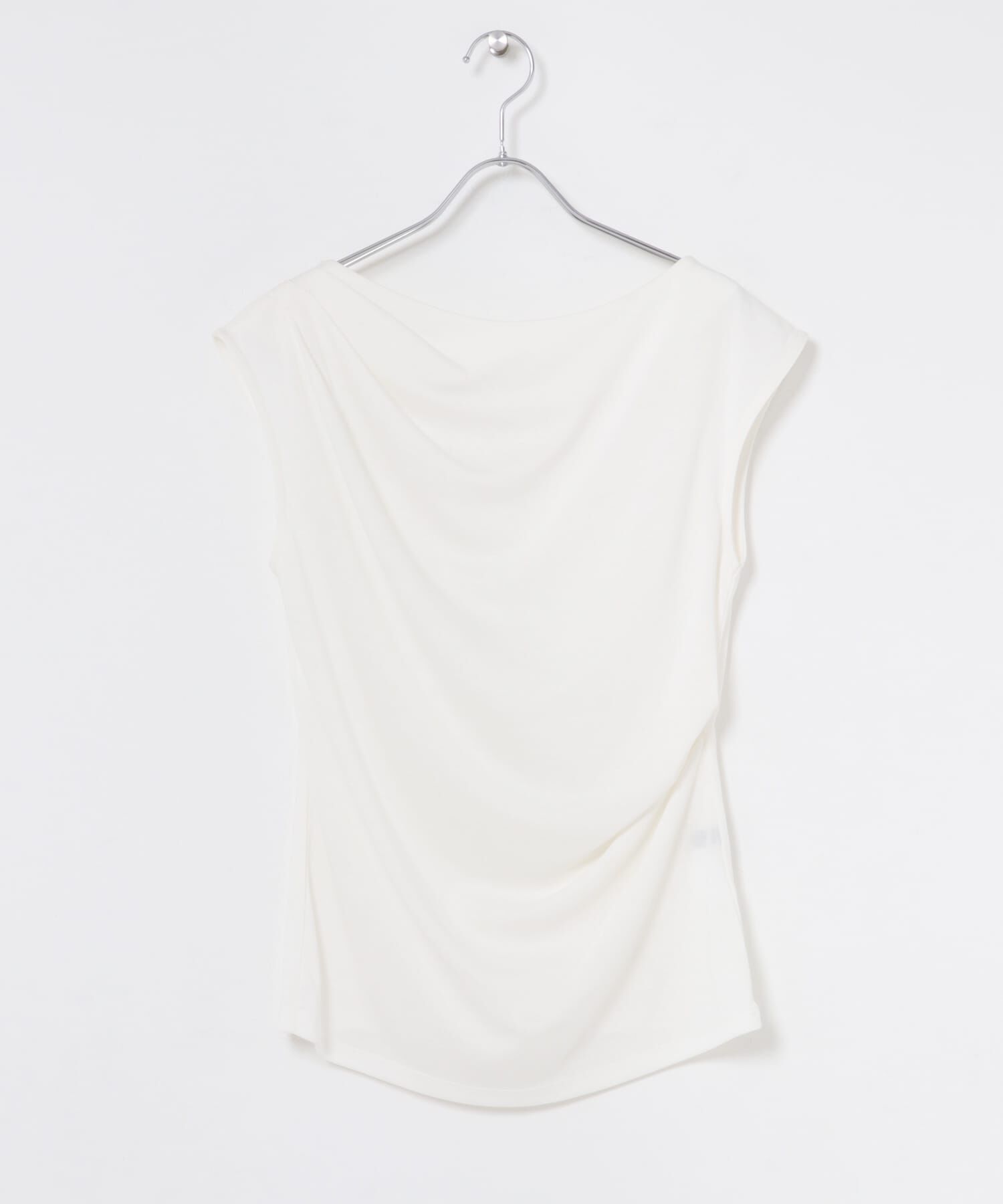 URBAN RESEARCH ROSSO「クールタッチ デザインドレープカットソー」|Tシャツ・カットソー|