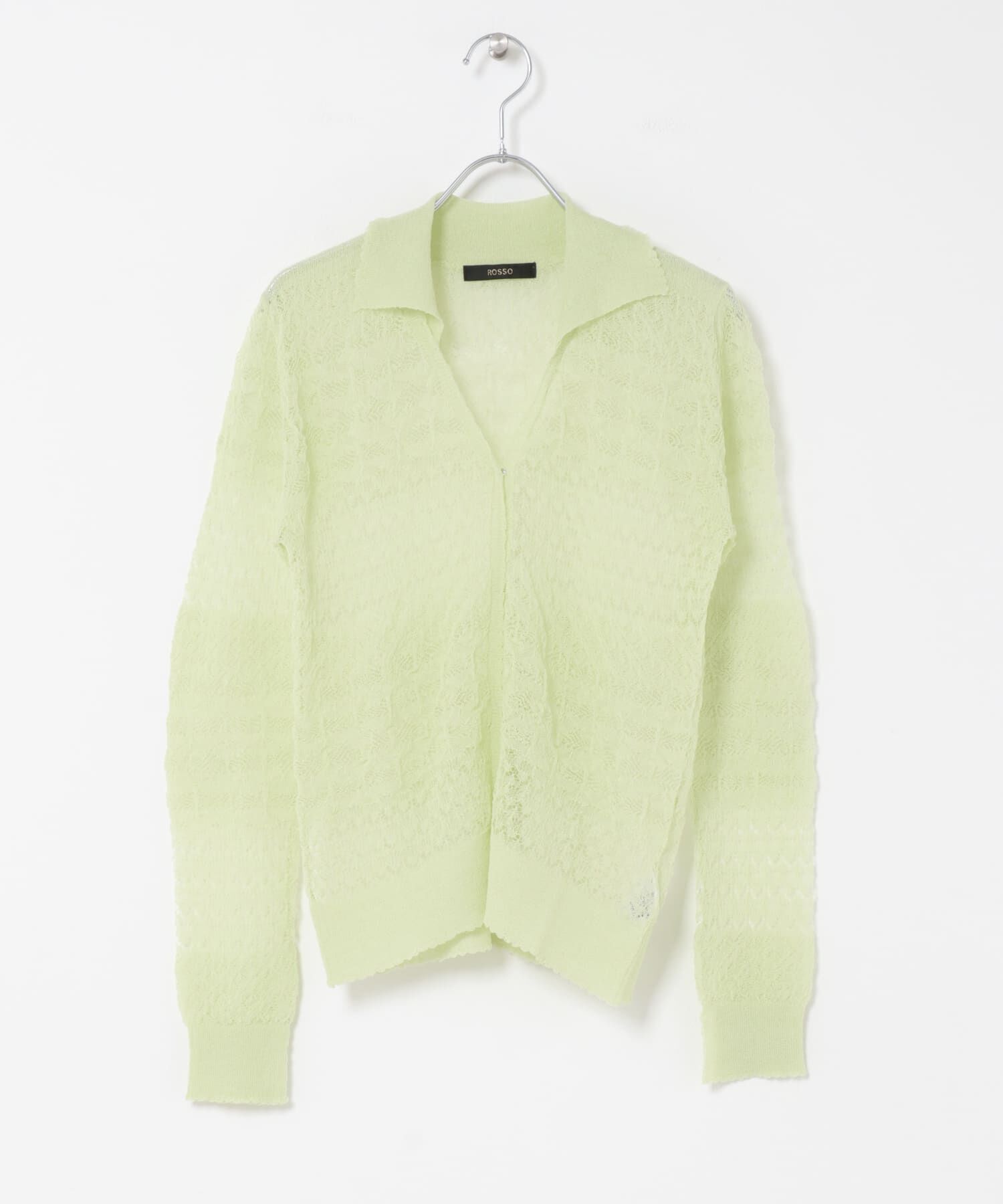 URBAN RESEARCH ROSSO「リネン混クロシェニットカーディガン」|カーディガン|