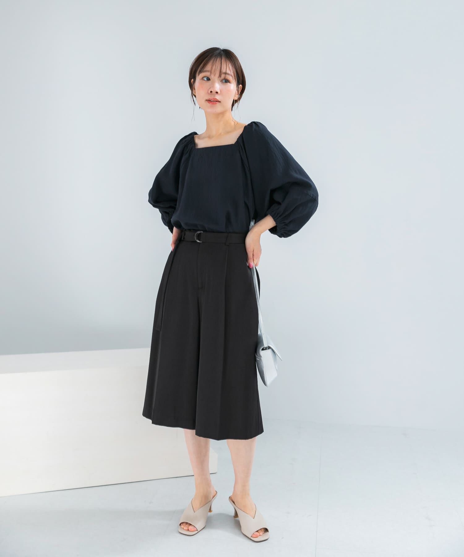 URBAN RESEARCH ROSSO「スラブサテンハーフパンツ」|その他|