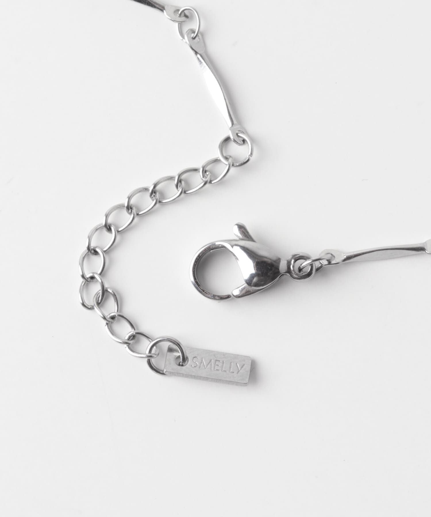 SMELLY「ステンレスバーチェーン2セットネックレス」|ネックレス|