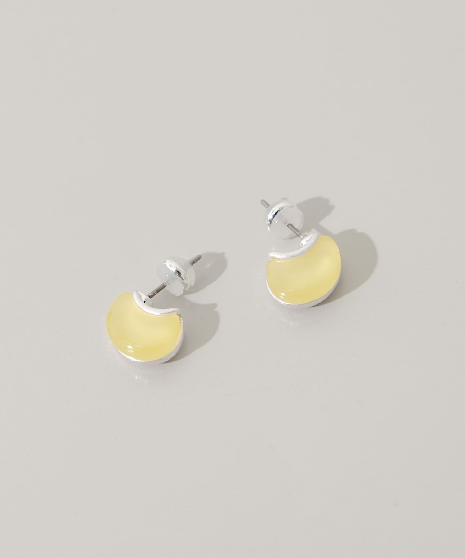 SMELLY「カラーメタルピアス」|ピアス|イエロー系その他