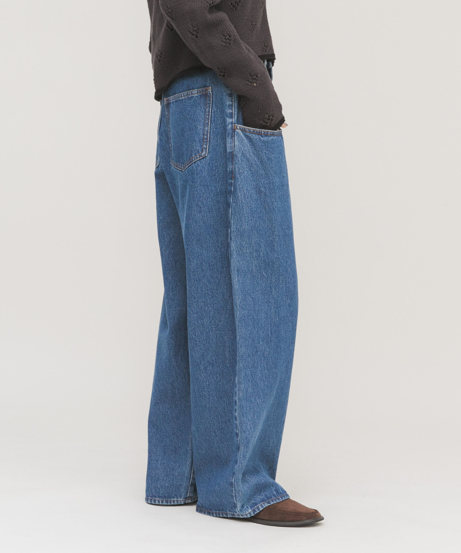  「『3サイズ展開』BIGポケットデザインデニム」|デニム|