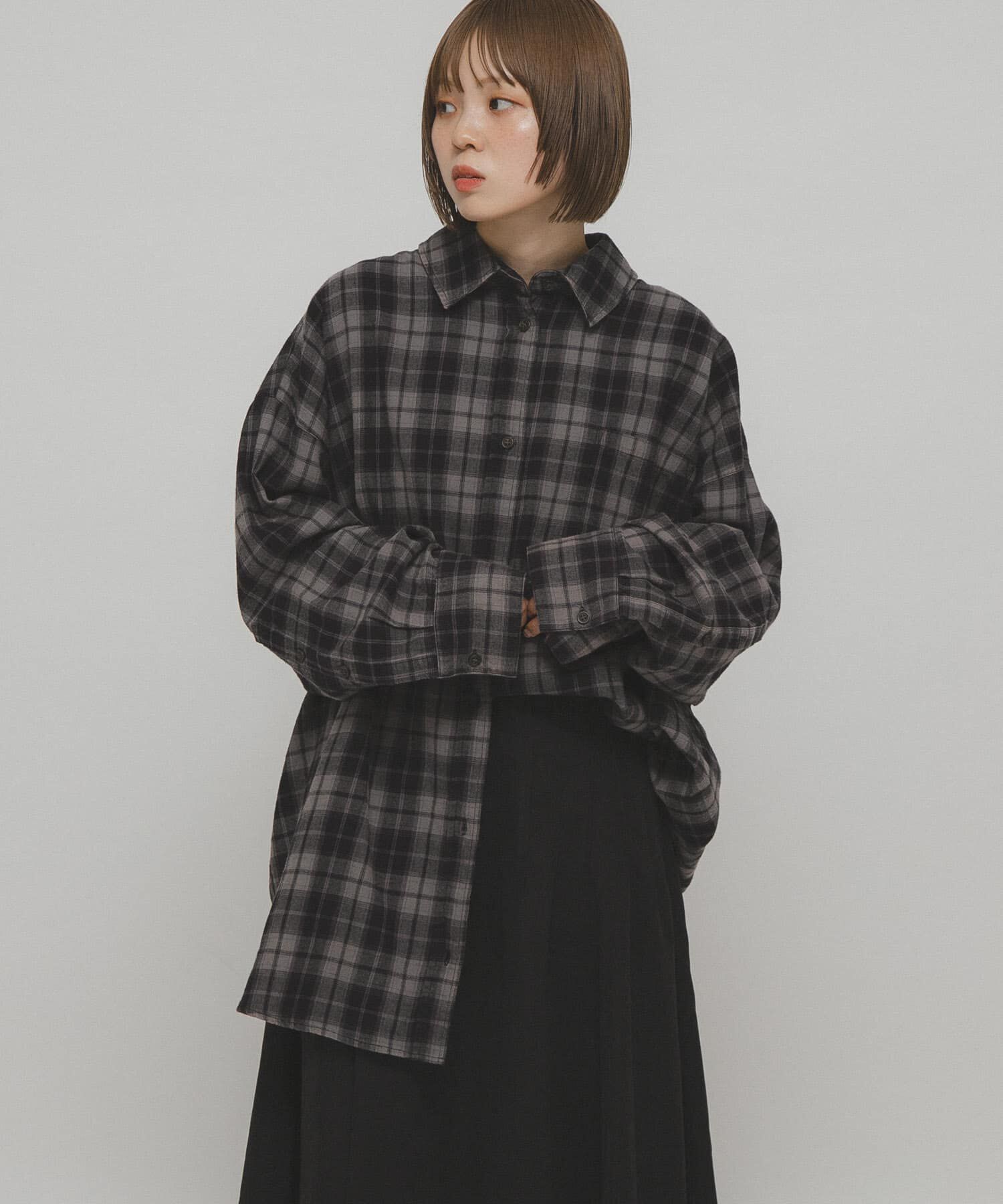  「BIGチェックシャツ」|シャツ・ブラウス|