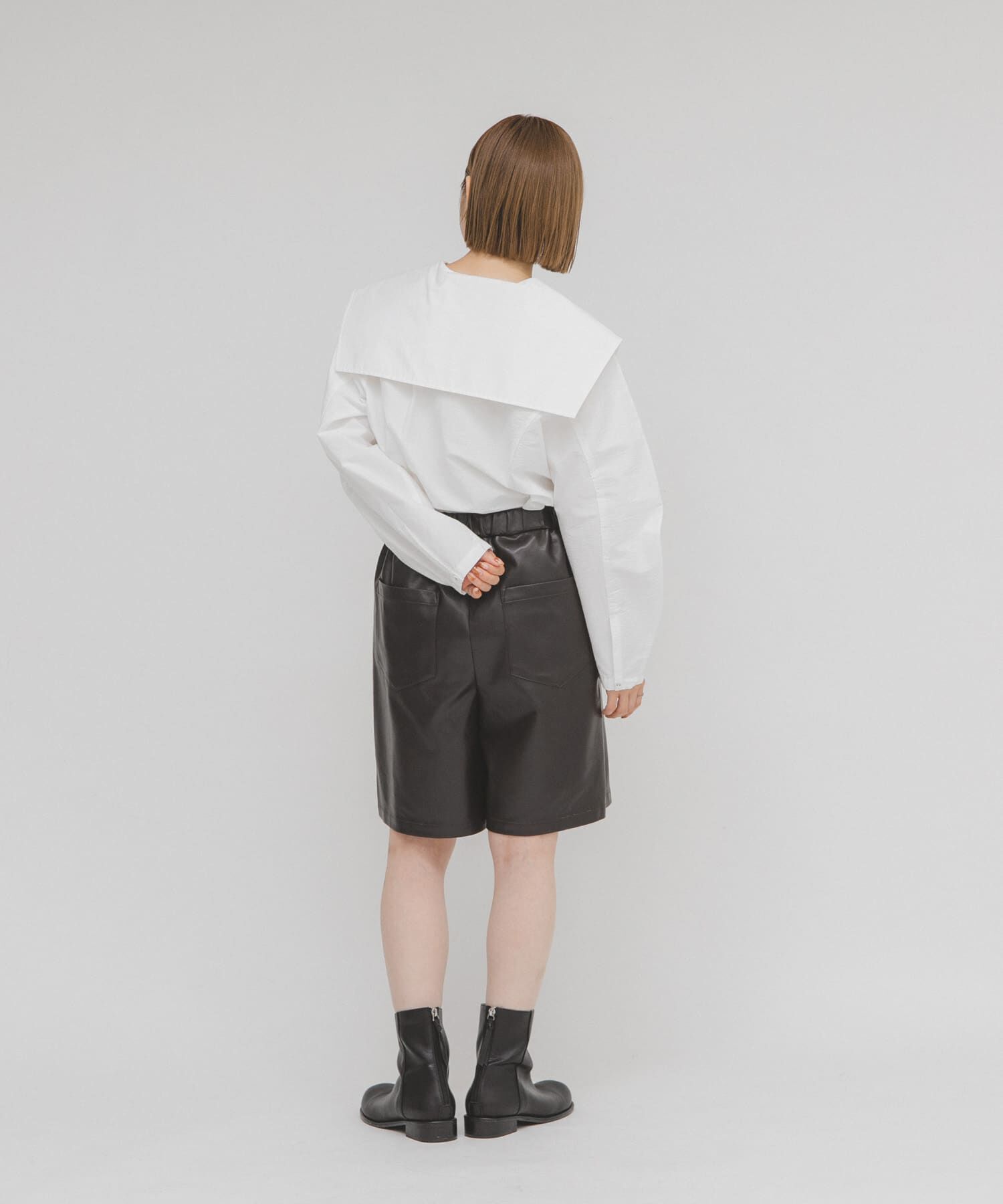  「セーラーカラーシェイプブラウス」|シャツ・ブラウス|