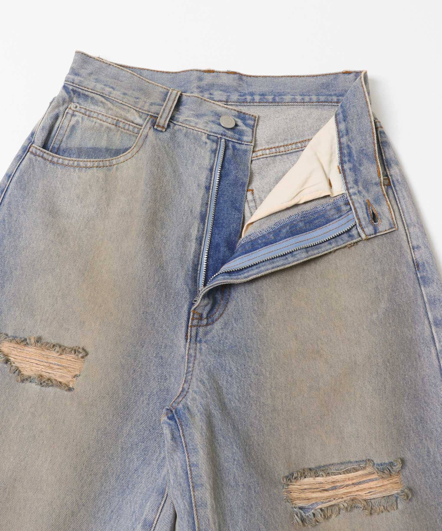  「マッドクラッシュデニム」|デニム|