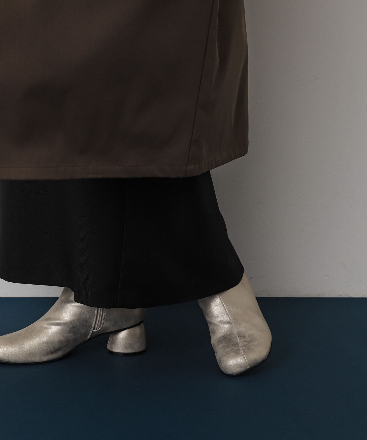 SENSE OF PLACE by URBAN RESEARCH「ヴィンテージライクメタリックブーツ」|ショートブーツ|