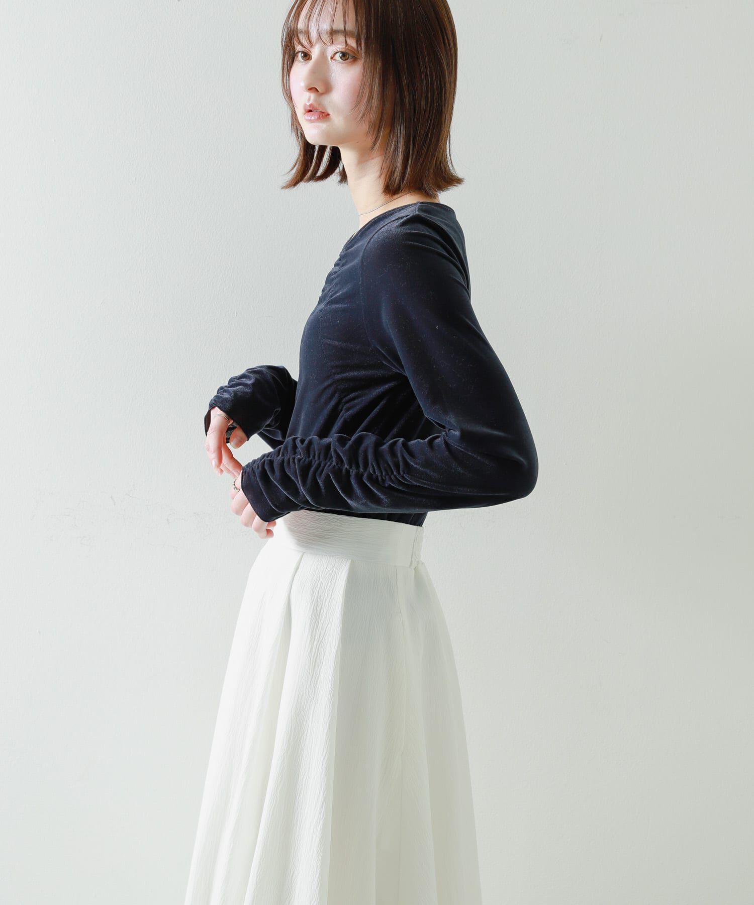 SENSE OF PLACE by URBAN RESEARCH「シアーベロアTシャツ」|Tシャツ・カットソー|