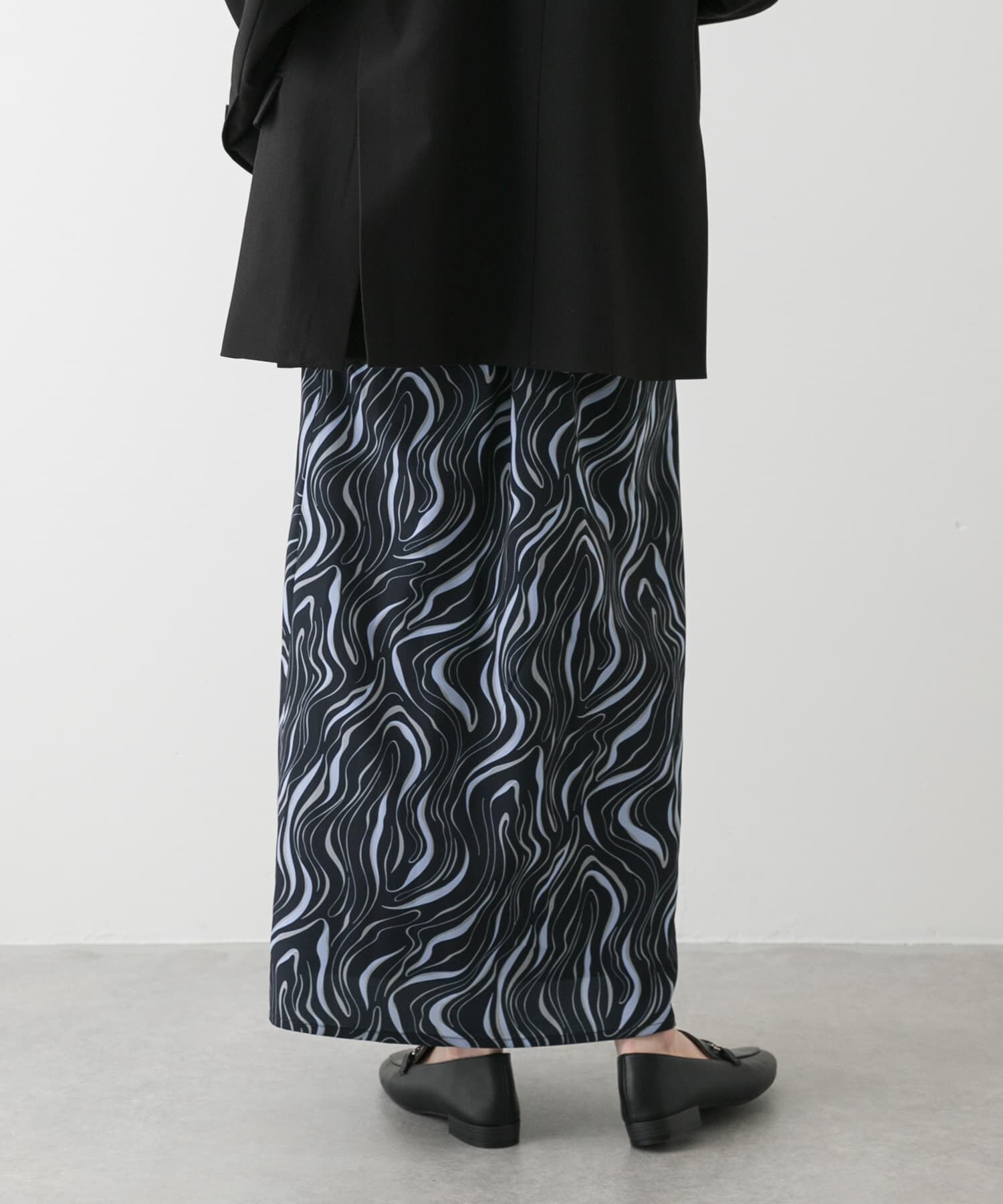 SENSE OF PLACE by URBAN RESEARCH「マーブルパターンナロースカート」|スカート|