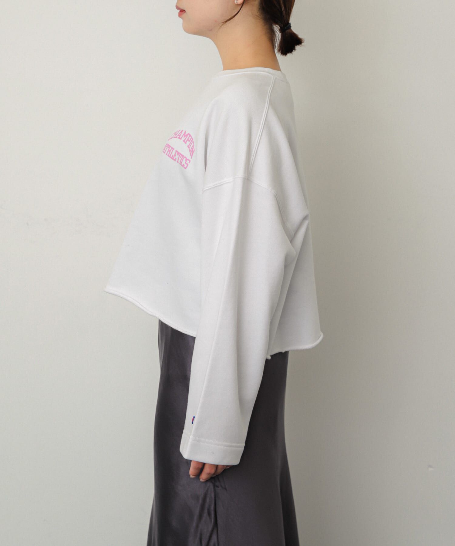 SENSE OF PLACE by URBAN RESEARCH「『別注』Champion&times;SENSE OF PLACE　カットオフスウェット」|スウェット・ジャージ|