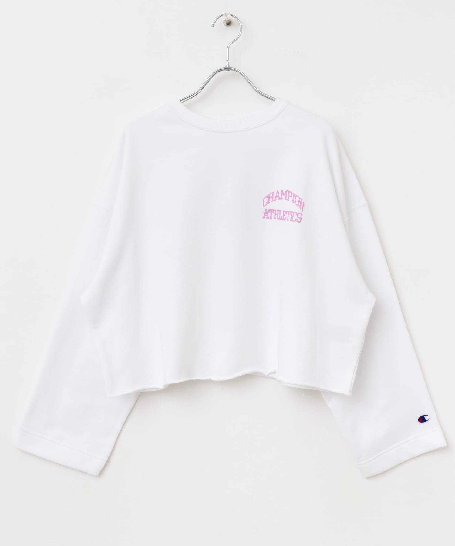 SENSE OF PLACE by URBAN RESEARCH「『別注』Champion&times;SENSE OF PLACE　カットオフスウェット」|スウェット・ジャージ|