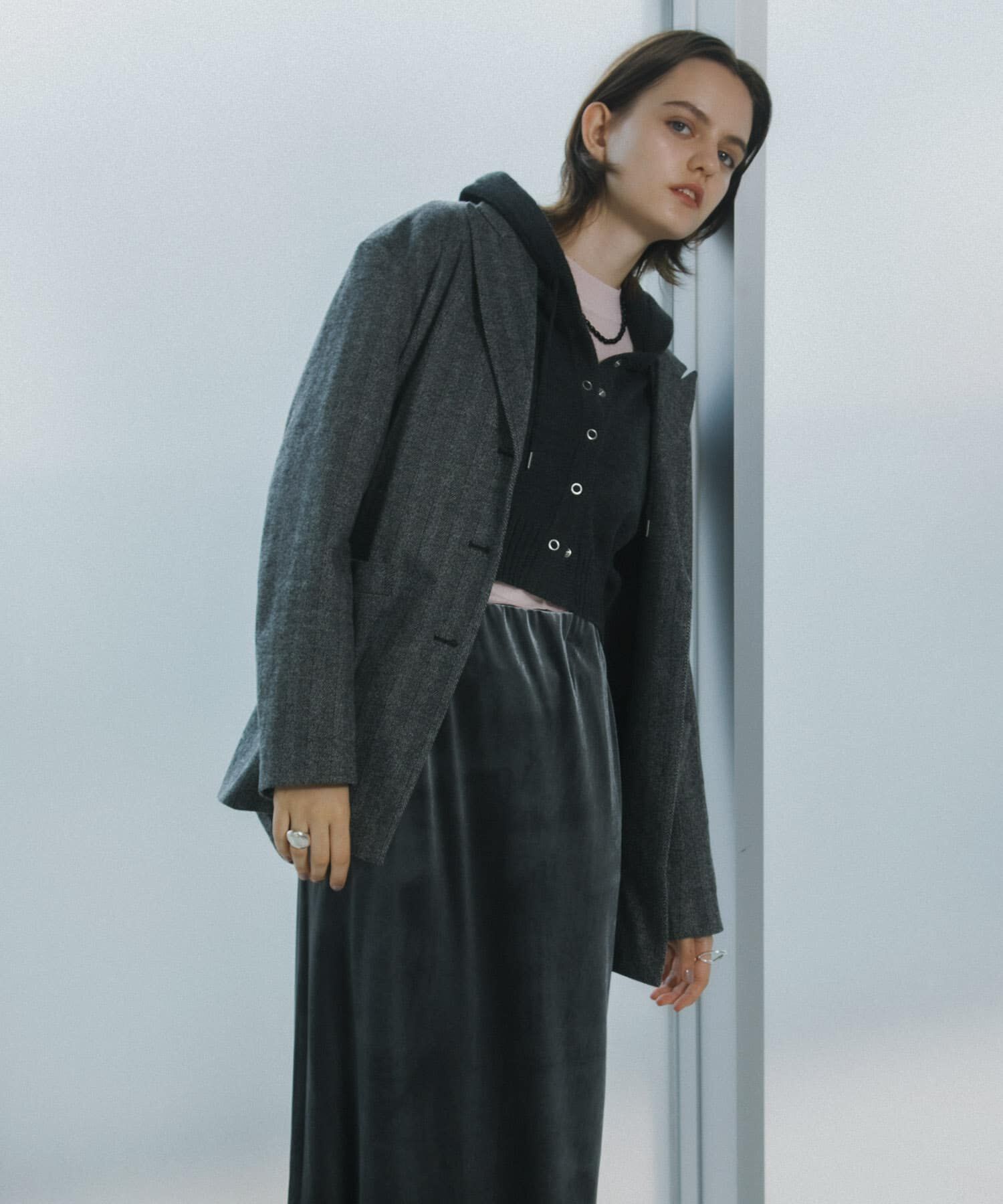 SENSE OF PLACE by URBAN RESEARCH「コンパクトフーディセーター」|ニット・セーター|