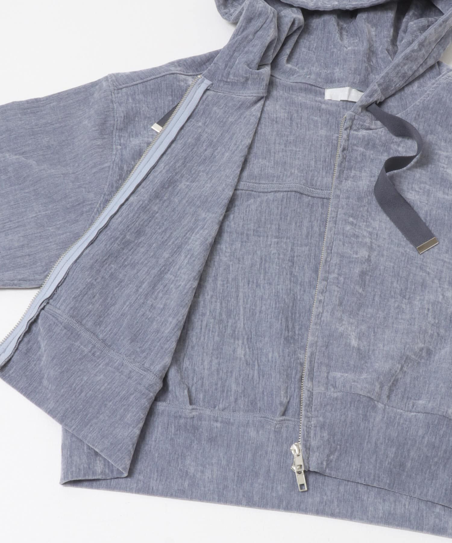 SENSE OF PLACE by URBAN RESEARCH「ベロアジップフーディ」|パーカー|