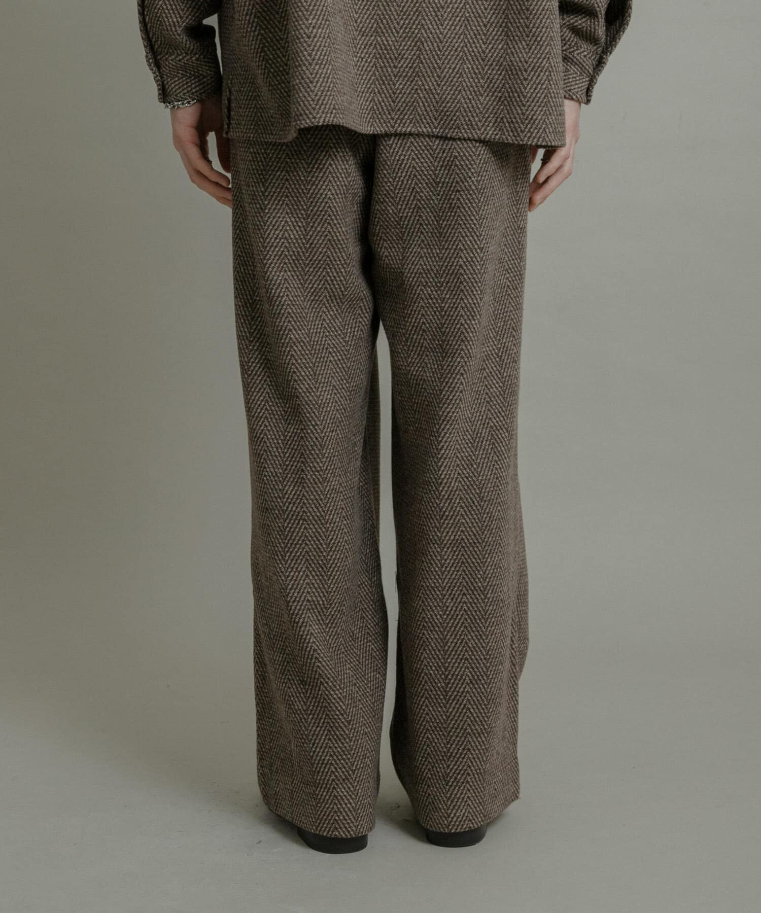 SENSE OF PLACE by URBAN RESEARCH「スライバーライクヘリンボーンワイドパンツ」|その他|