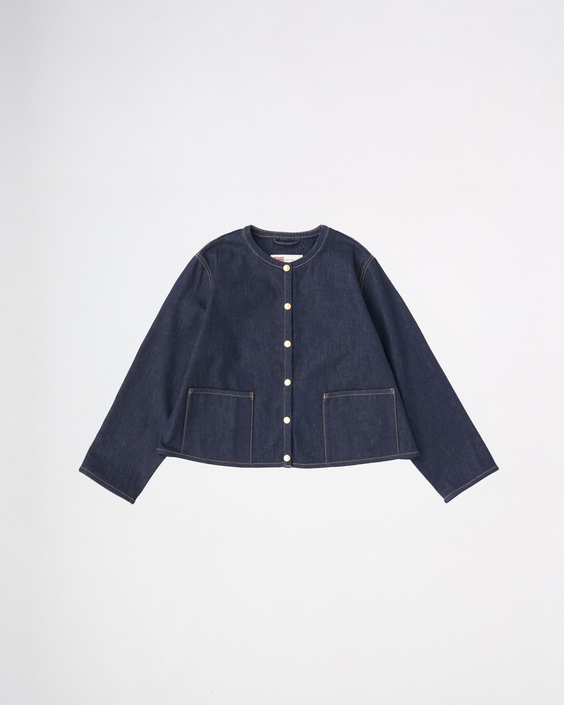 Traditional Weatherwear「ARKLEY A-LINE DENIM」|その他|ｲﾝﾃﾞｨｺﾞ（金茶ｽﾃｯﾁ）