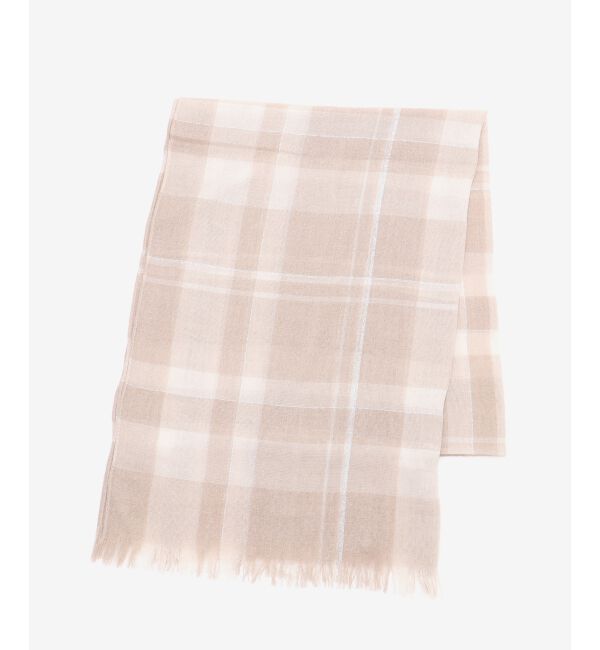  「《手洗い可能》チェックストール」|ストール|