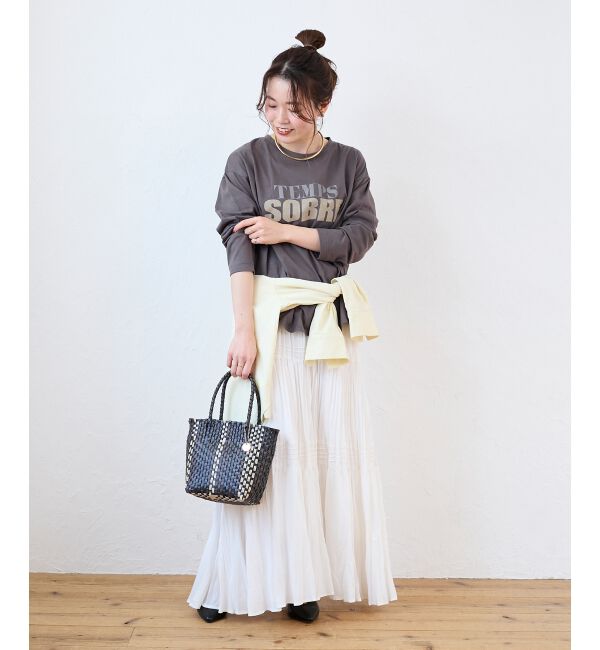  「スクエアメルカドバッグ」|かごバッグ|