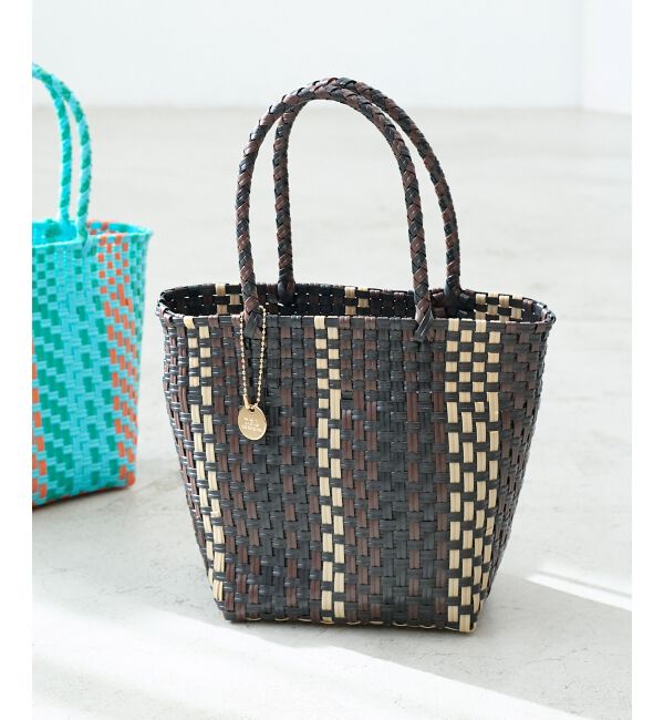  「スクエアメルカドバッグ」|かごバッグ|