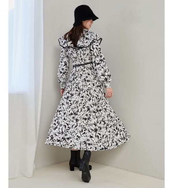 MAJESTICLEGON「フリルカラー2wayワンピース」|ワンピース|