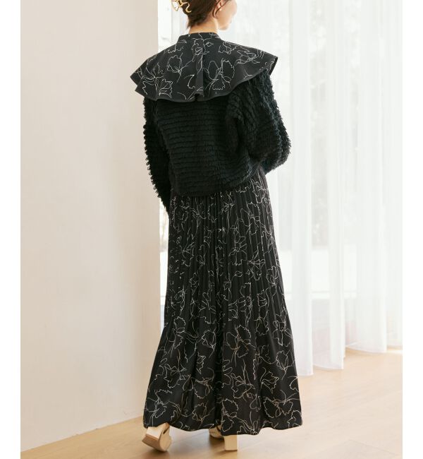 MAJESTICLEGON「フリルカラー2wayワンピース」|ワンピース|