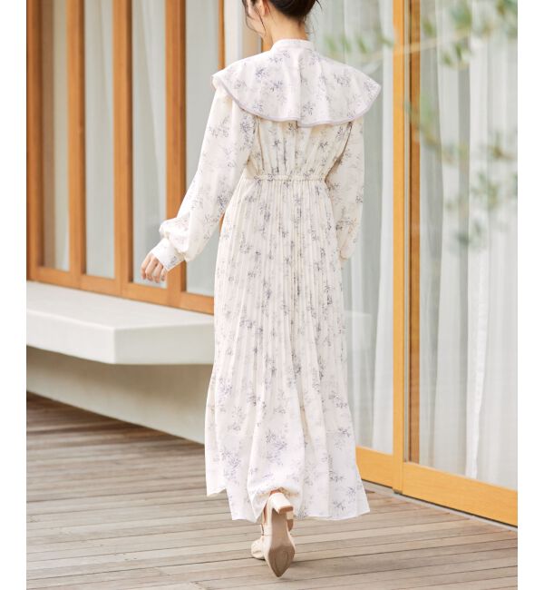 MAJESTICLEGON「フリルカラー2wayワンピース」|ワンピース|