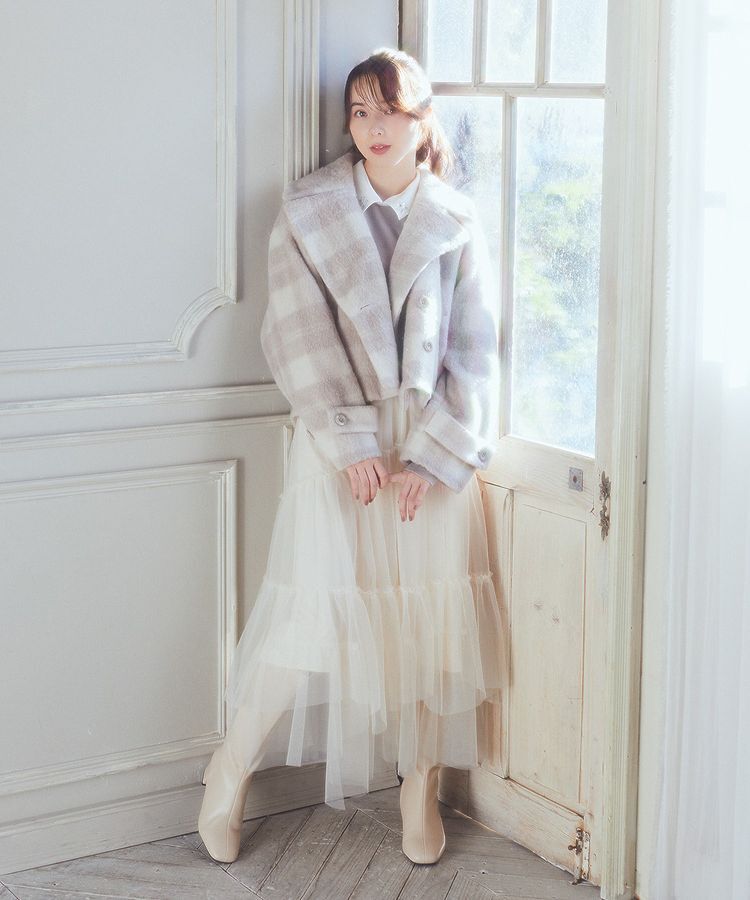 earth music&ecology「【WEB限定】シャギーショートコート」|その他|