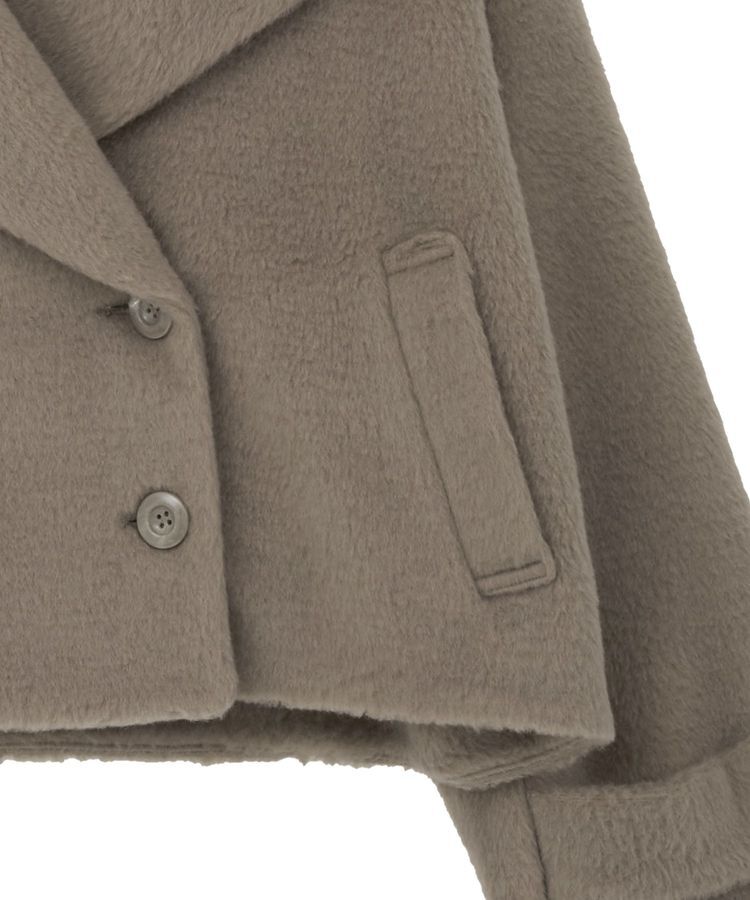 earth music&ecology「【WEB限定】シャギーショートコート」|その他|