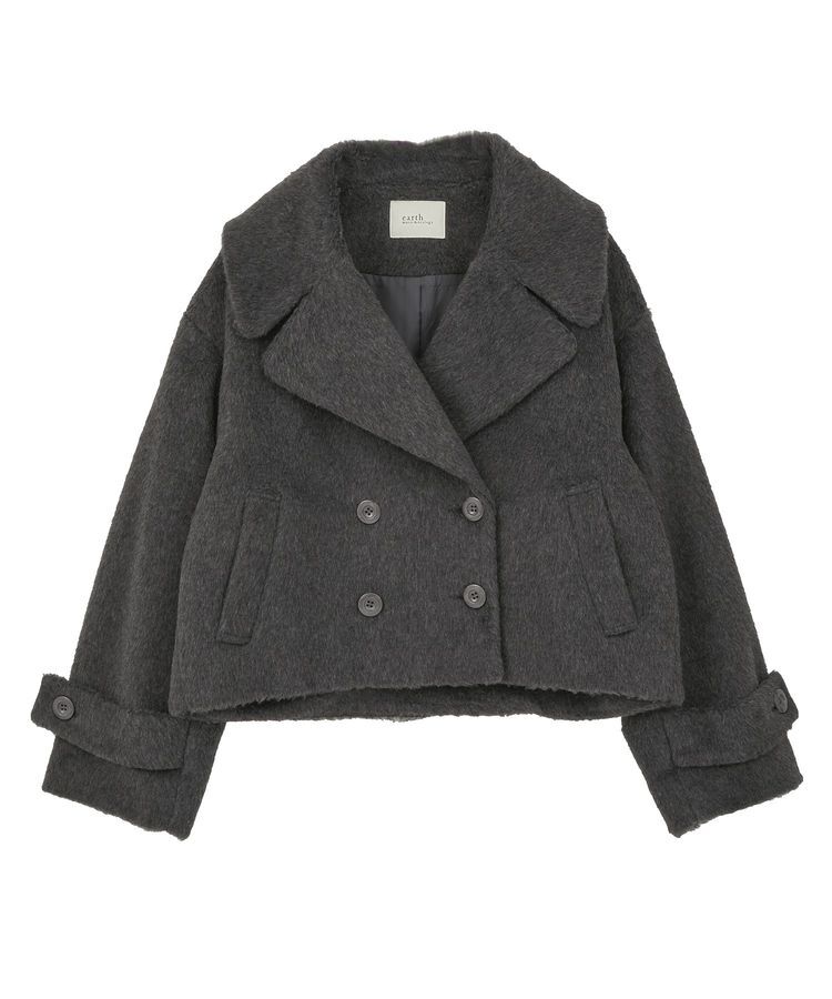 earth music&ecology「【WEB限定】シャギーショートコート」|その他|