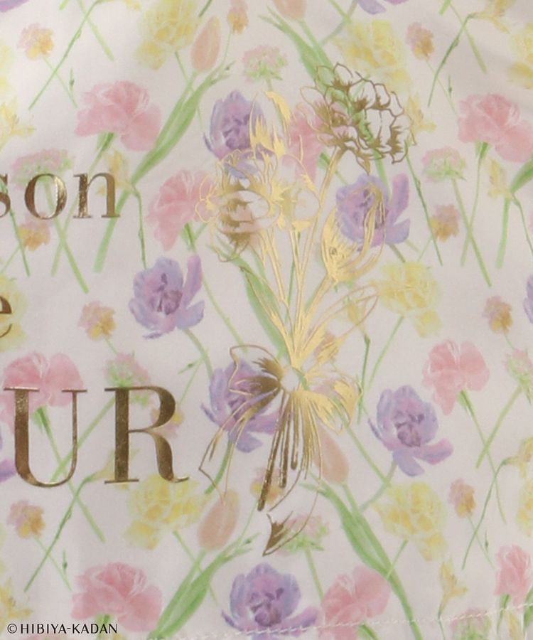 Maison de FLEUR「日比谷花壇コラボ ポケッタブルトート」|トートバッグ|